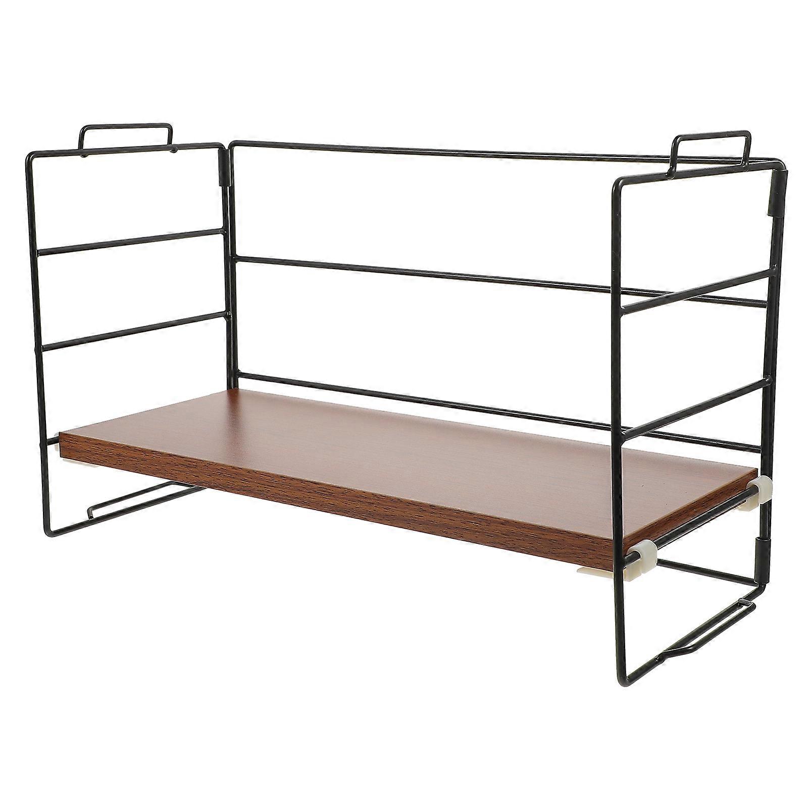 Kitchen Spice Organizer Crafted For Adults Suitable For Office And Home Use Light Brown And Rectangular Shape 1Pack