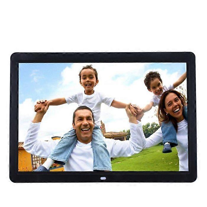 17 Inch Digital Frame High Resolution Multifunction + 16GB SD Black YONIS