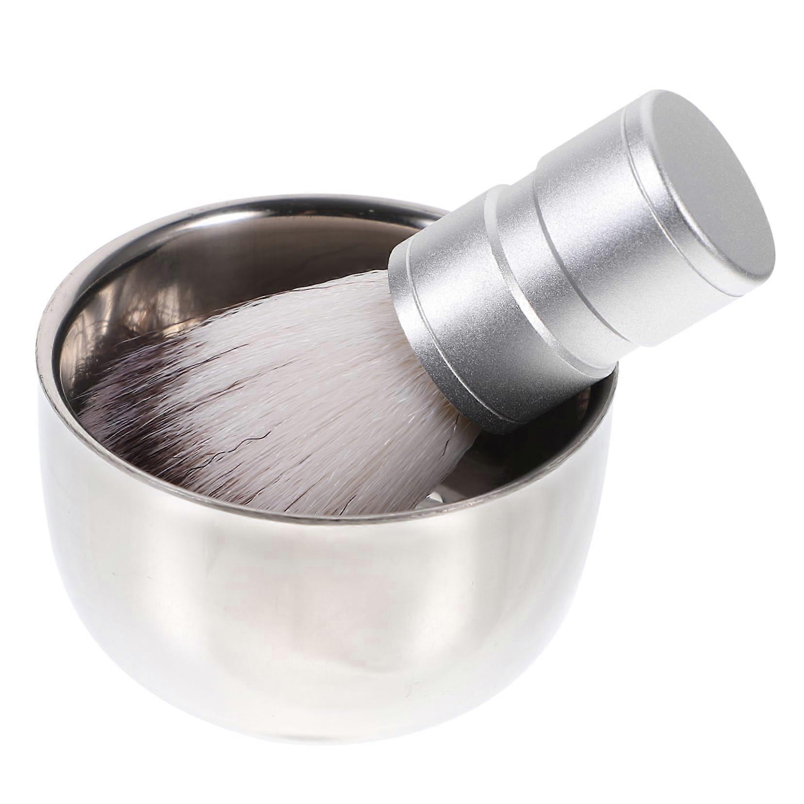 Shaving Foam Cup Unbreakable Shaving Cup Shaving Brush and Bowl Soap Set