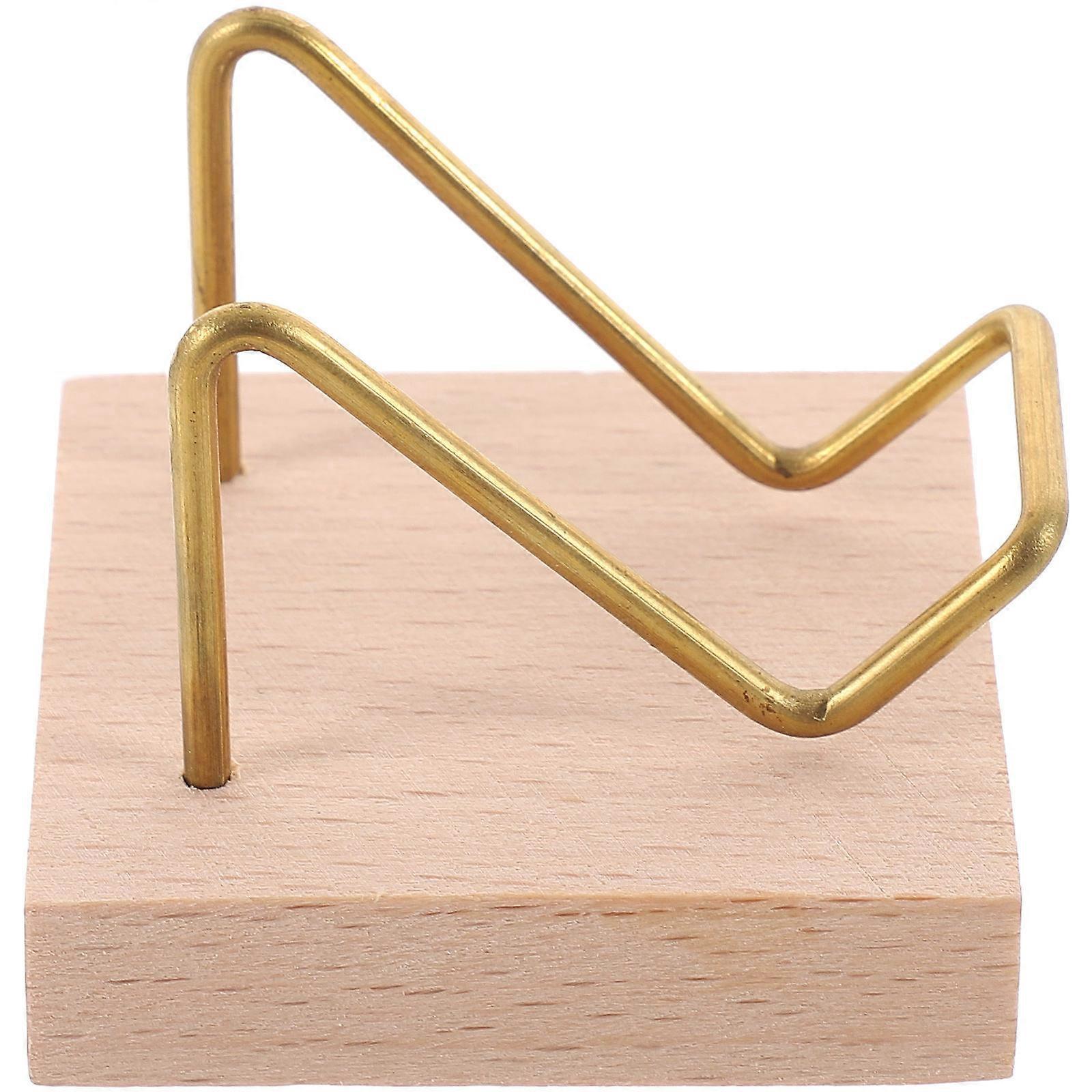 Rock Display Holder Designed In Crystal Mineral Style For Home Or Museum Settings 6.9X6.9X6.9CM Holds Items Securely 1Pack