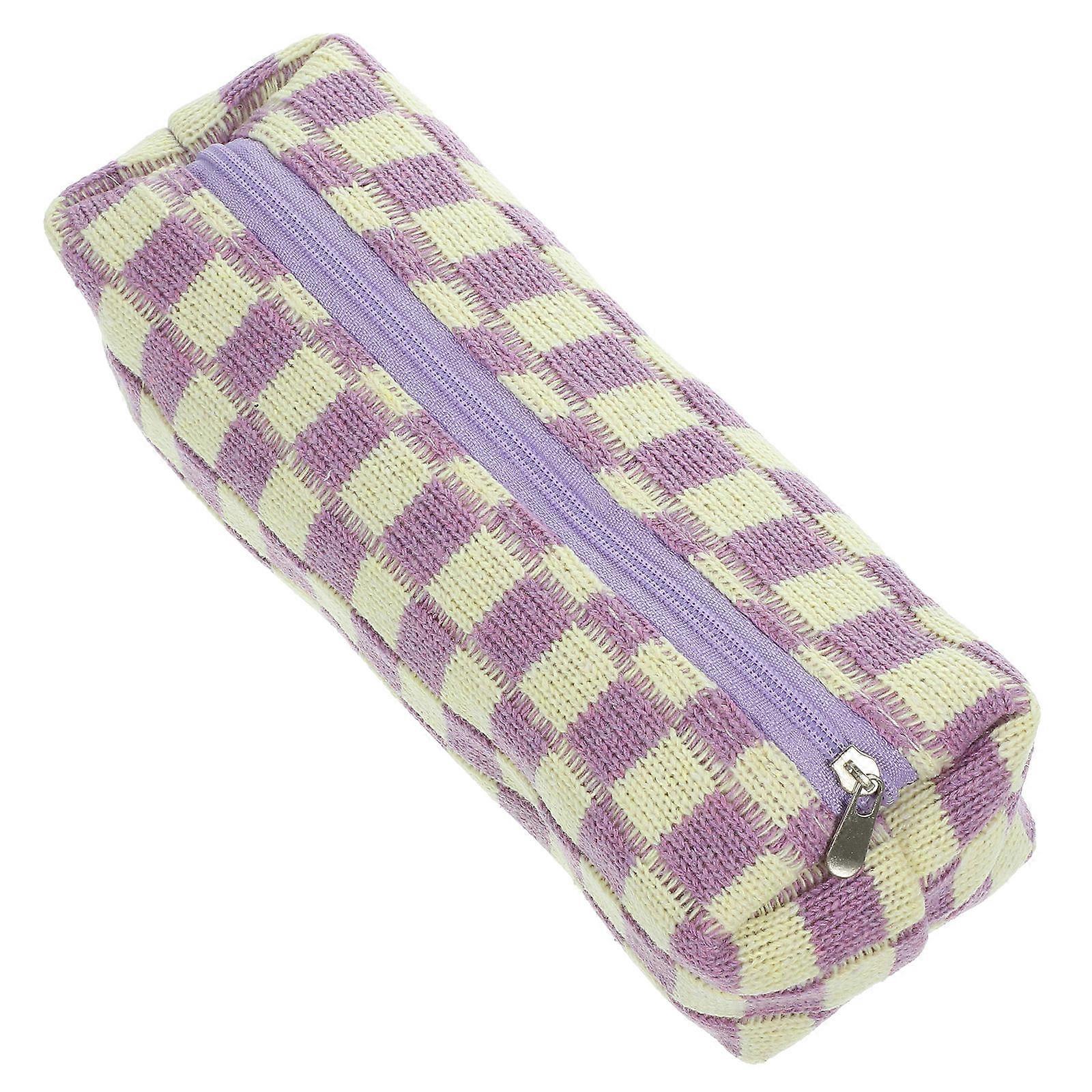 Minimalist Design Rectangular Pencil Pouch For Students And Artists Outdoor Sketching 19.5X6.5cm 1Pack