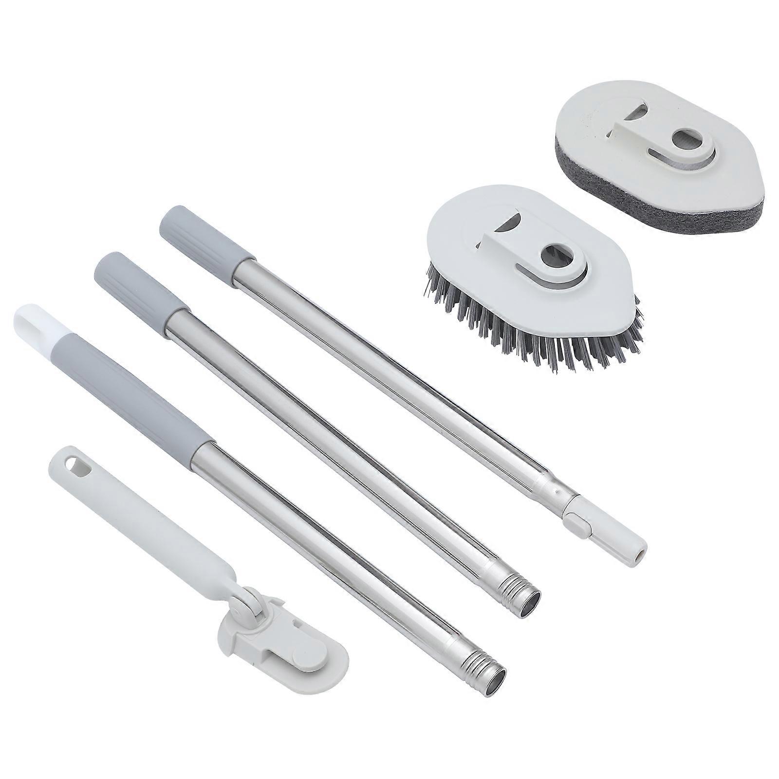 1 Set Floor Scrub Multipurpose Brush for Bathroom Tile Cleaning