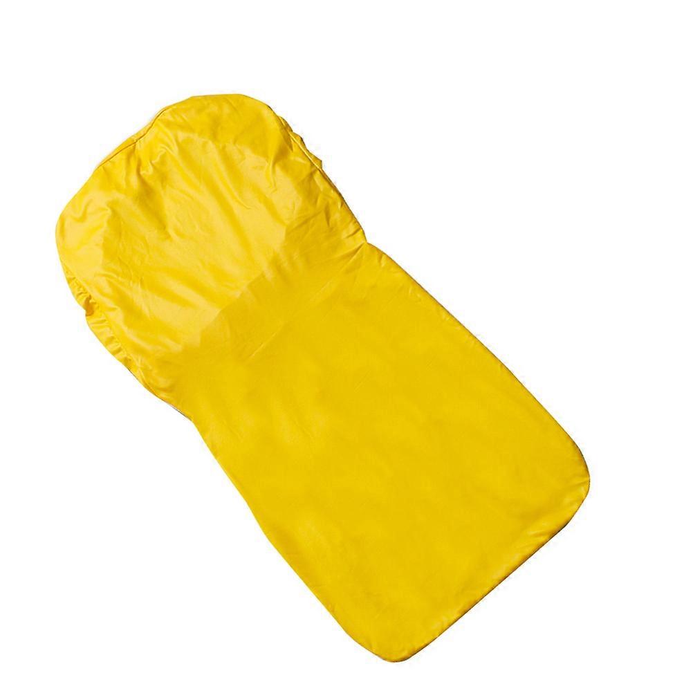 Waterproof Stretch PU Yellow Chair Cover for Home Use with Elastic Design and Modern Appearance