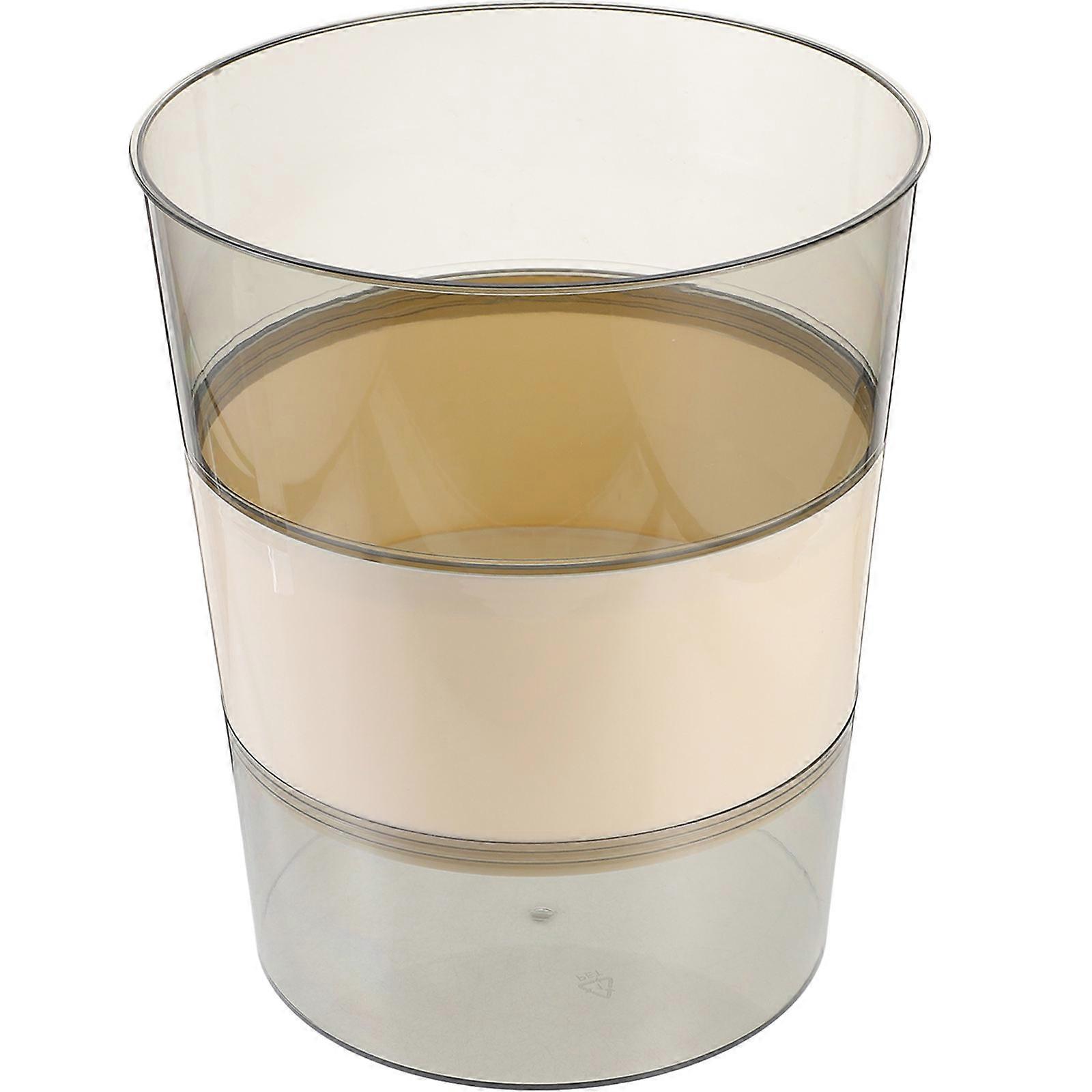 Household Trash Can Simple Design Suitable For Home Use Multi Color 1Set