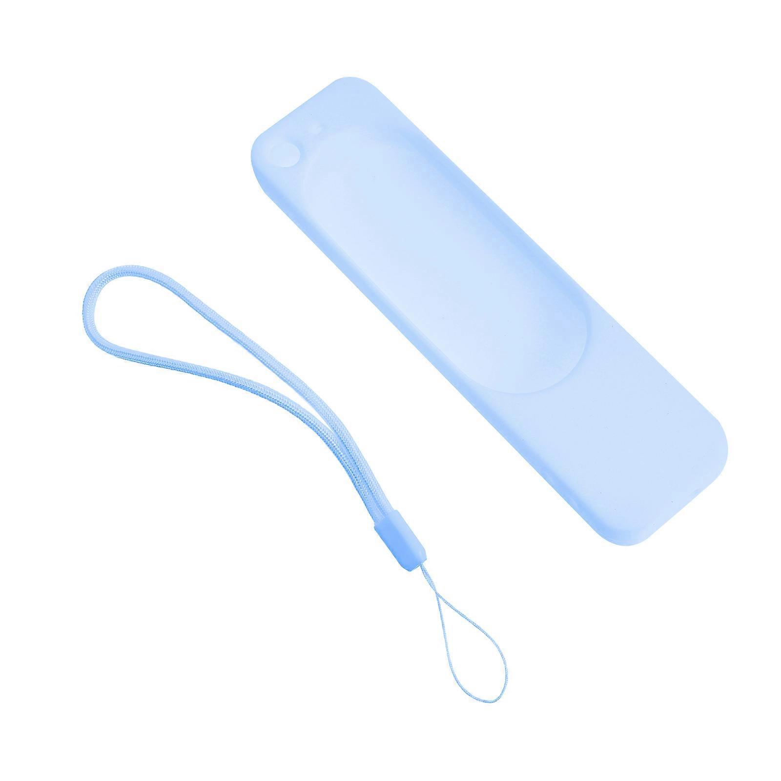 Scratch-Resistant Remote Protective Case For Controller In Blue Silicone For Daily Use 1Set