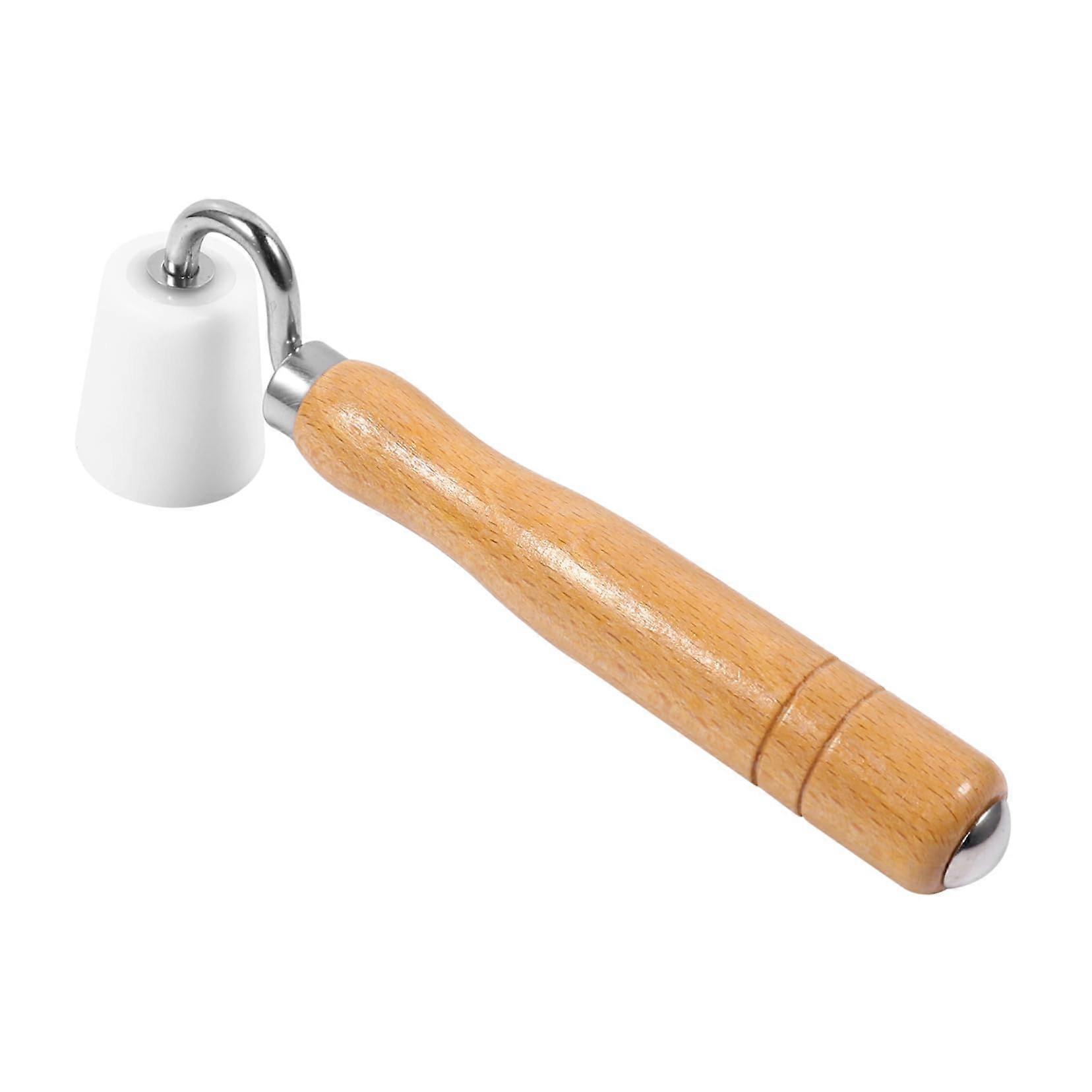 Press roller tool, seam roller, wallpaper roller for wallpaper tool set, rolling wheel with wooden handle for efficient rolling