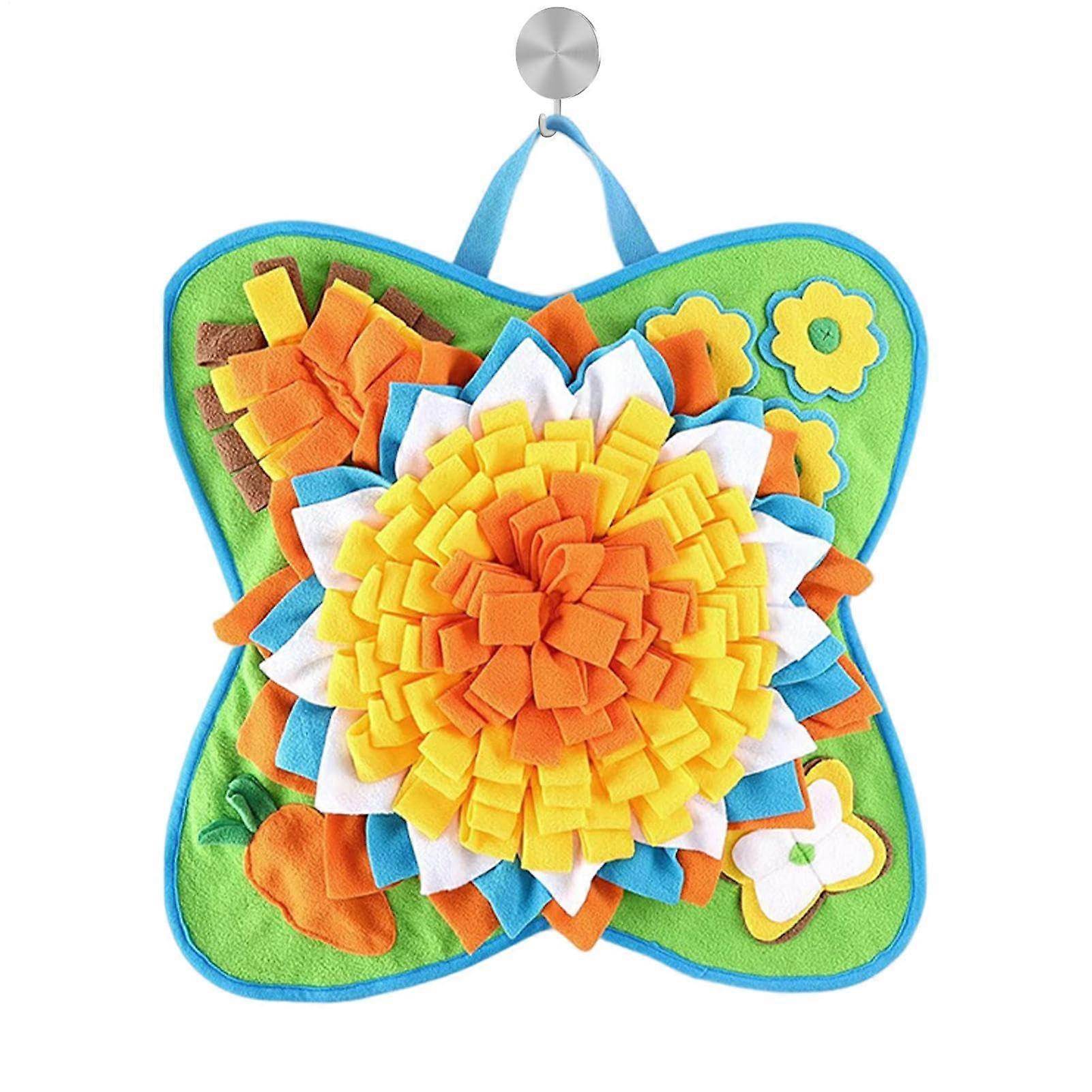 Dog Feeding Mat | Interactive Snuffle Mat for Food Searching, Non-Slip Snuffle Pad for Pets, Rabbits, Guinea Pigs, Chinchillas