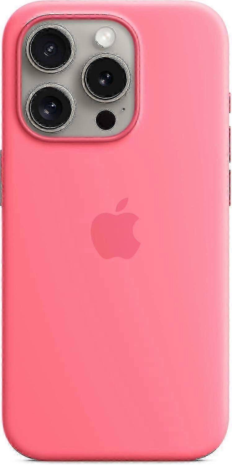 2025 For Apple iPhone 15 Pro Silicone Case with MagSafe