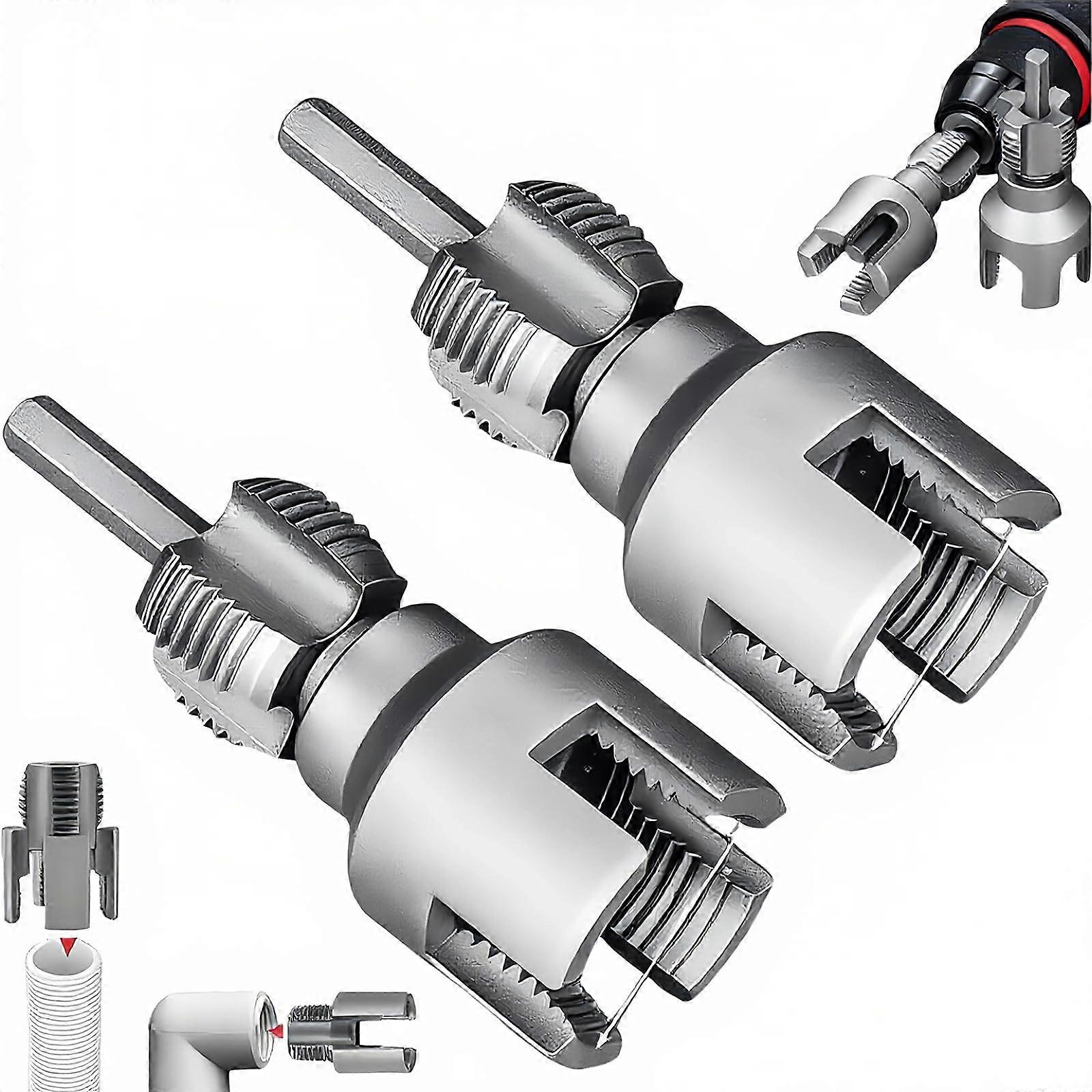PVC pipe threader, threading tool, accessories, multipurpose plumbing work
