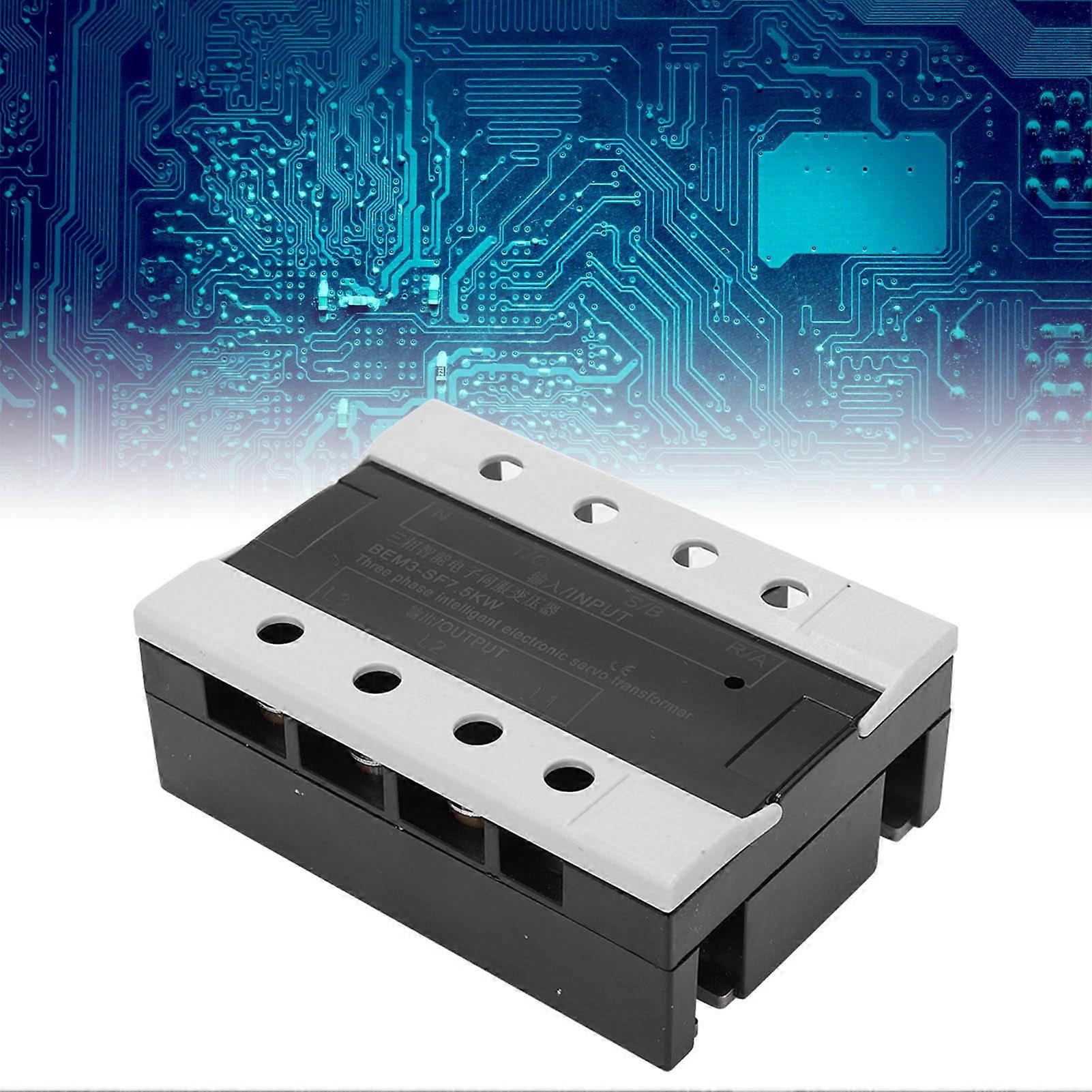 3 Phase Servo Transformer 7.5KW Intelligent Electronic Servo Motor Voltage Converter 360‑420V Input 200‑230V Output