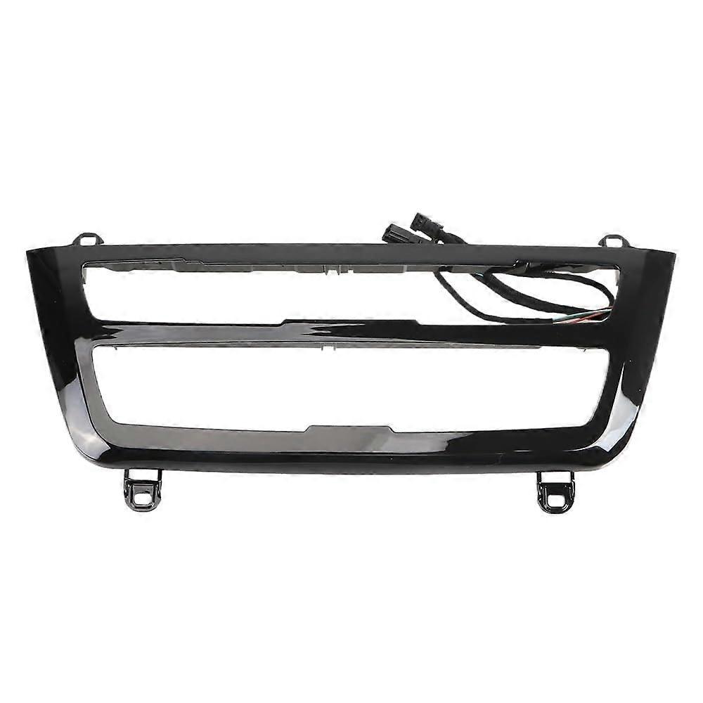 AutoLEDDashboardCombination Instrument Radio Frame Console Cover Surround Accessories/Compatible for BMW F30 F31 F32 F33 F35 F36 F80 F82 F83 Black