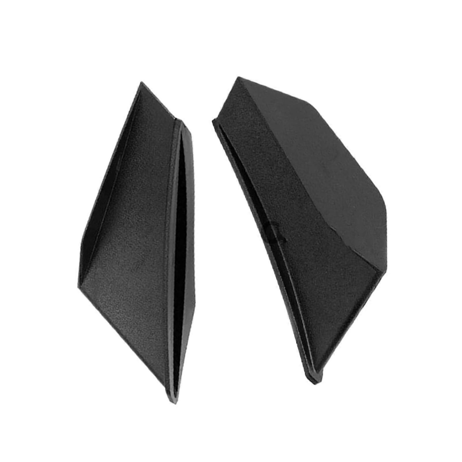 Motorcycle Winglet Dynamic Kit Universal Fit Black Blue White Red Durable Plastic Aerodynamic Motorcycle Wing Kit