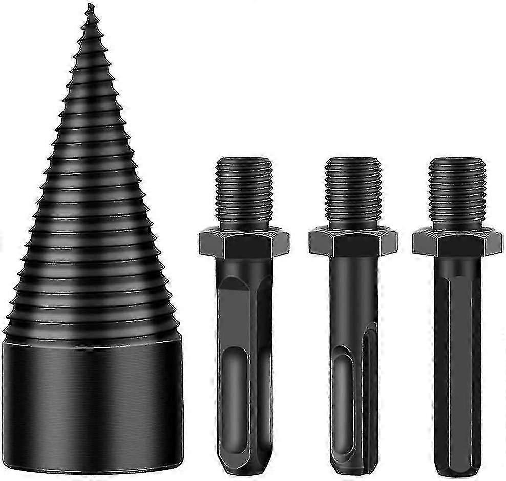 Wood Splitting Drill Bit, Log Splitter Cones, Wood Splitter Drill, Wood