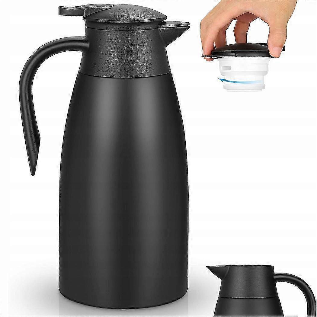Improved Thermos Conference Jug: Double Wall 2L Insulated Container