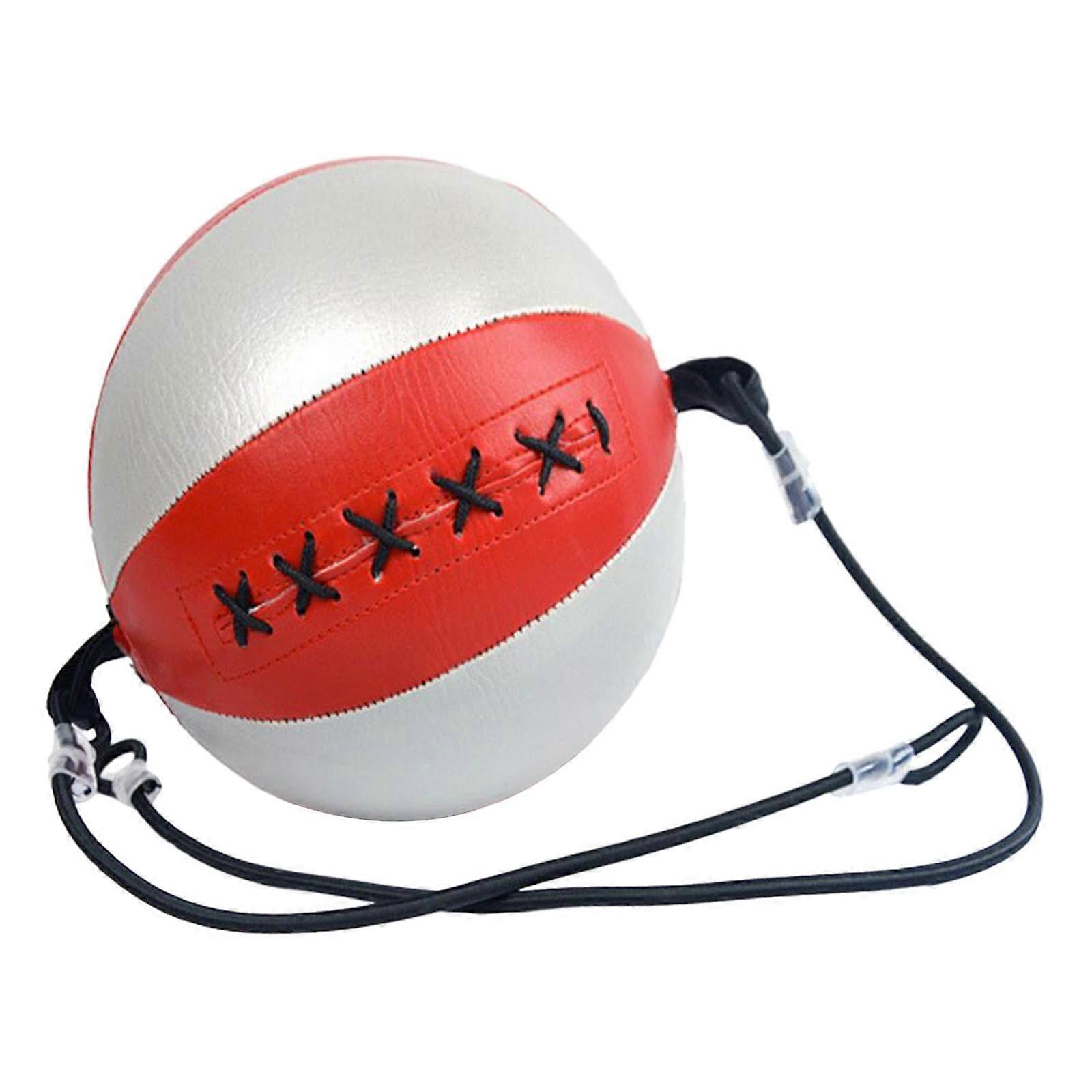 Boxing Speedball Reaction Target Boxing Reaction Ball Leather Double Ended Bag for Punching Practice MMA Training