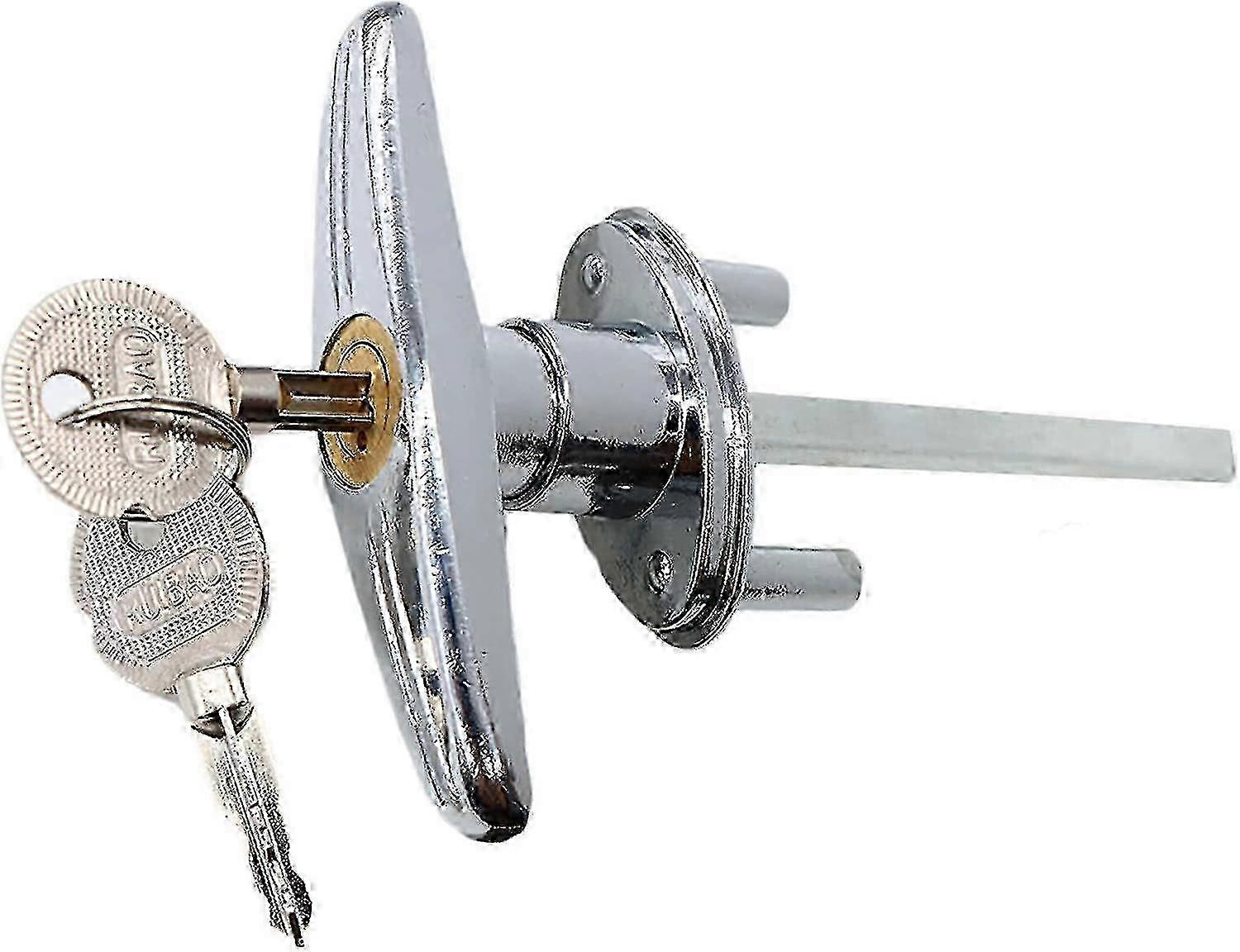Universal T - handle Garage Shed Door Lock Kit With 2 Keys SZRH A-D