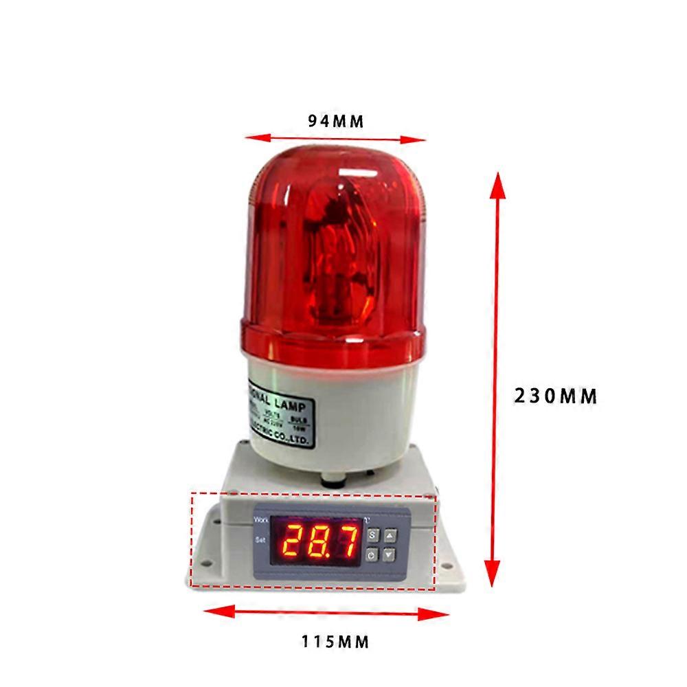 Temperature Alarm Thermostat Machine Room Farm Oven Temperature Alarm