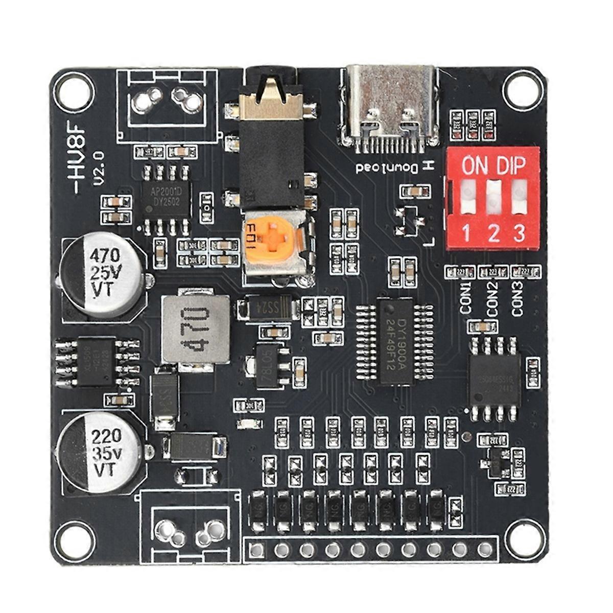 12V/24V Trigger Serial Port Control 10W/20W Voice Playback Module,A