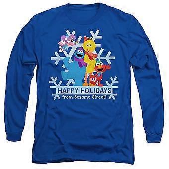 Sesamstraße Winter Wishes Elmo Krümelmonster Großer Vogel Langarm TTXX0112