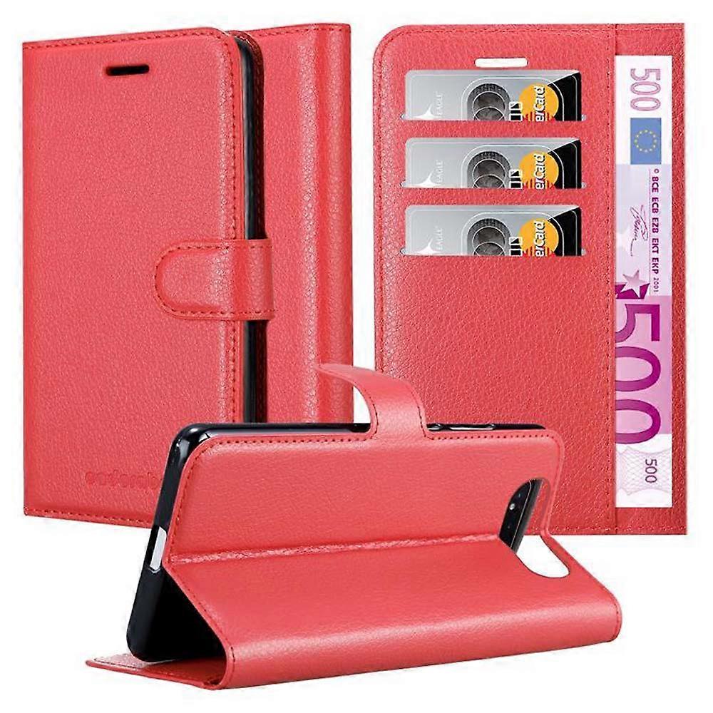 Samsung Galaxy A80 / A90 4G Case - Protective Case with Card Slots and Stand Function