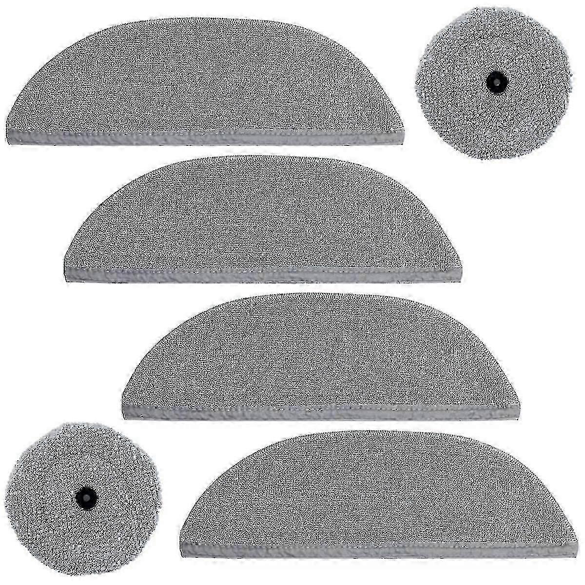 Reusable Microfiber Mop Pads for Roborock S8 MaxV Ultra - Compatible Replacement Refill Pack B7