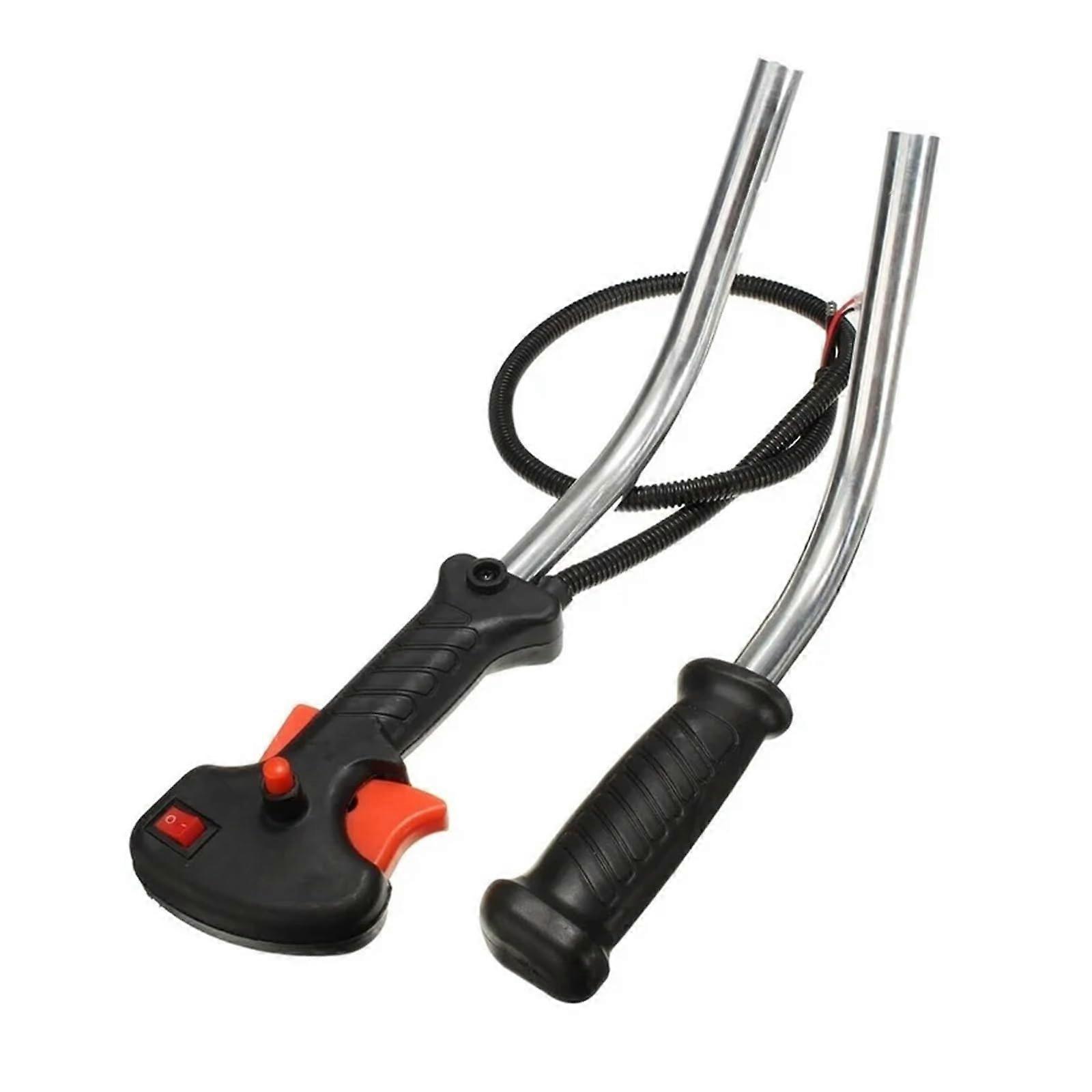 Aluminum Tube Handle Throttle Switch For Gasoline Mower Replacement Compatible With Gasoline Mowers Durable Aluminum