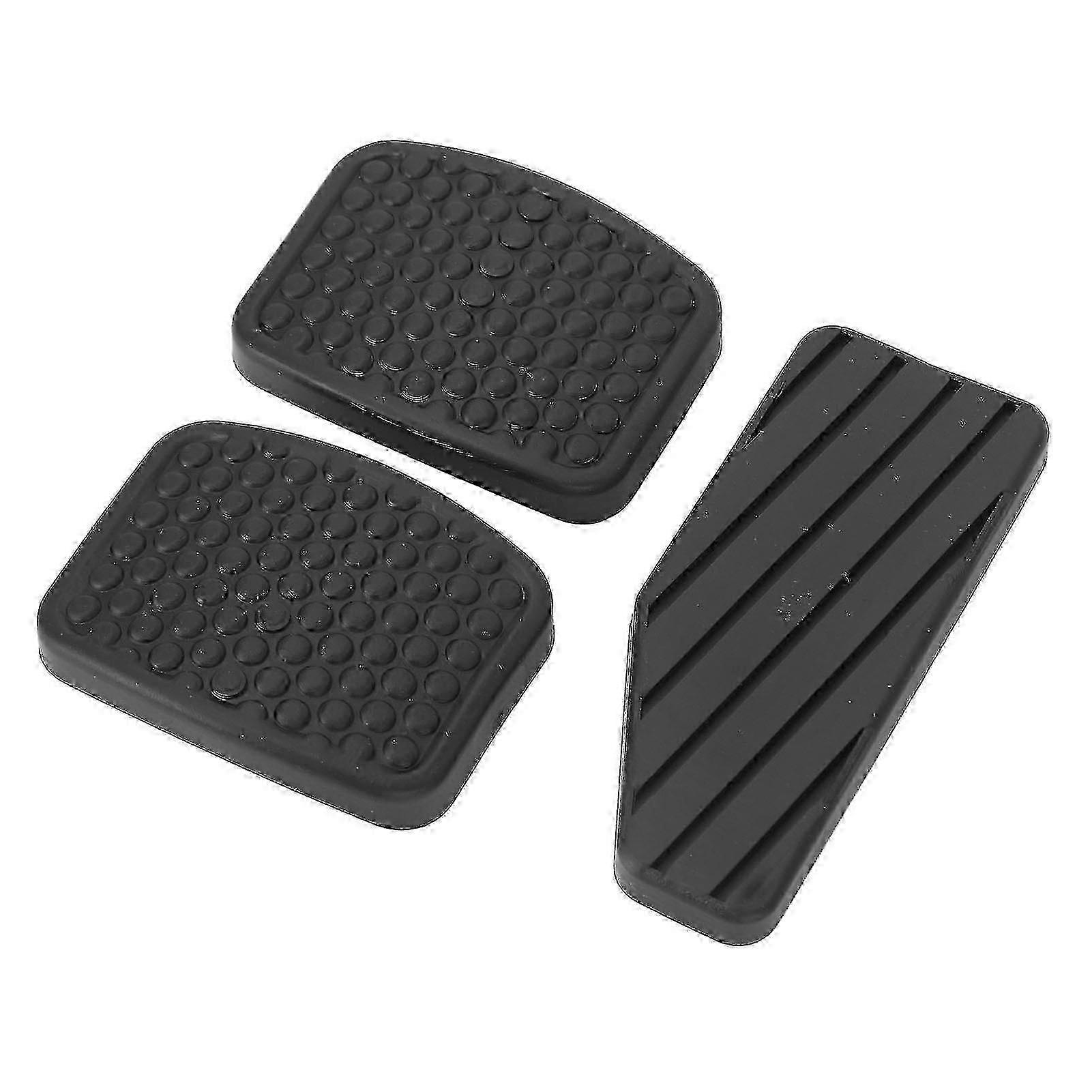 Accelerator Brake Clutch Pedal Anti Slip Foot Pad Set Replacement f...