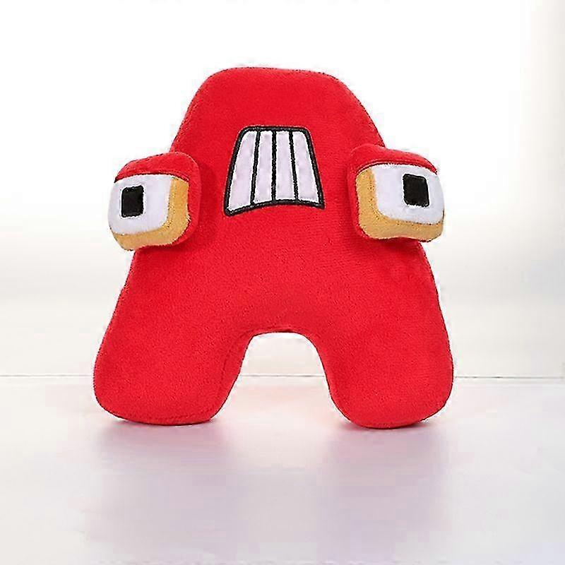A-Z Alfabet Soft Cartoon Figure Cute Plushies Children Education St...