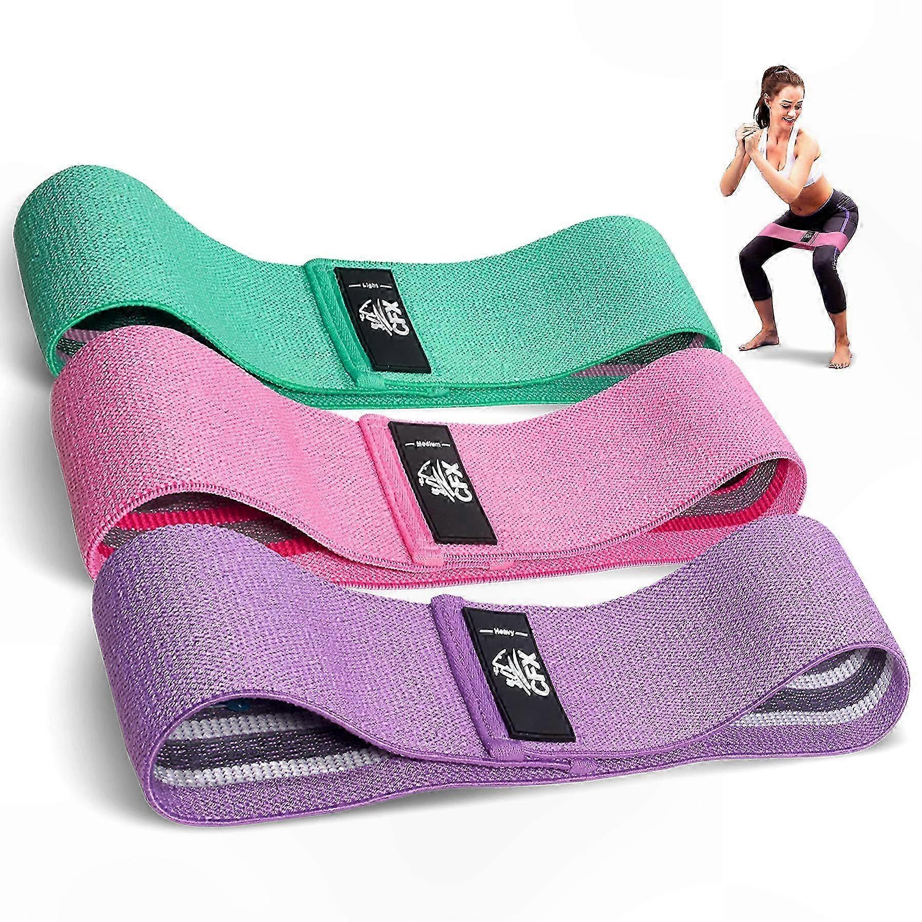 Hip Resistance Bands for Yoga and Exercise