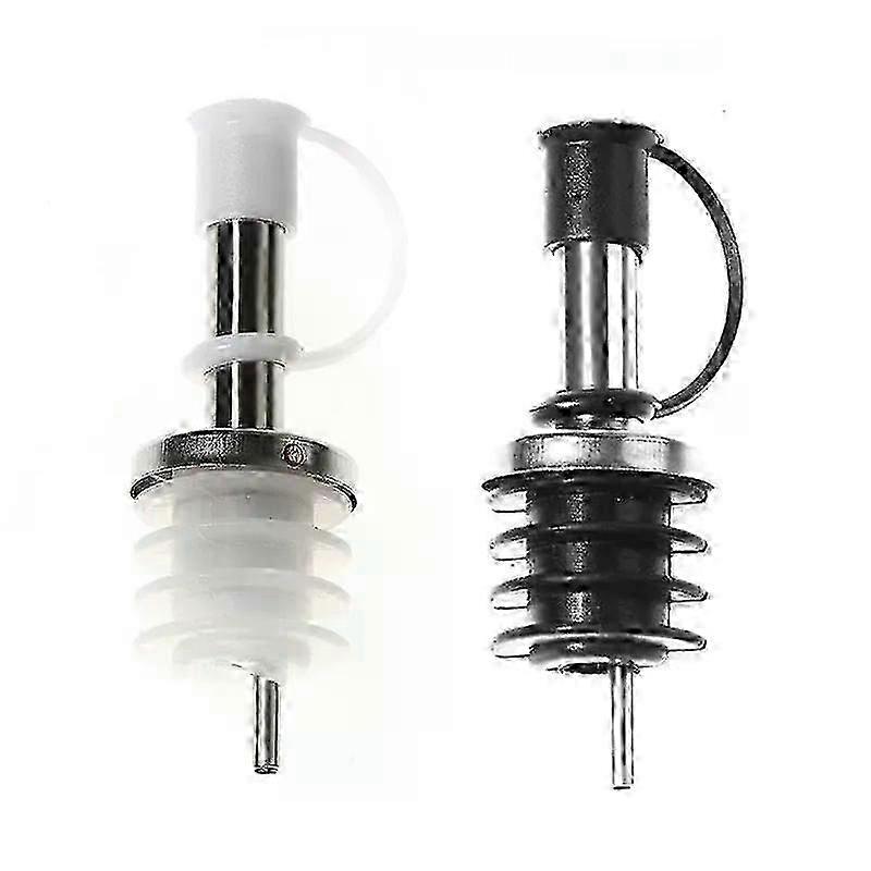 Multifunction Wine Pourer Stainless Steel Wine Stopper Olive Pourer...
