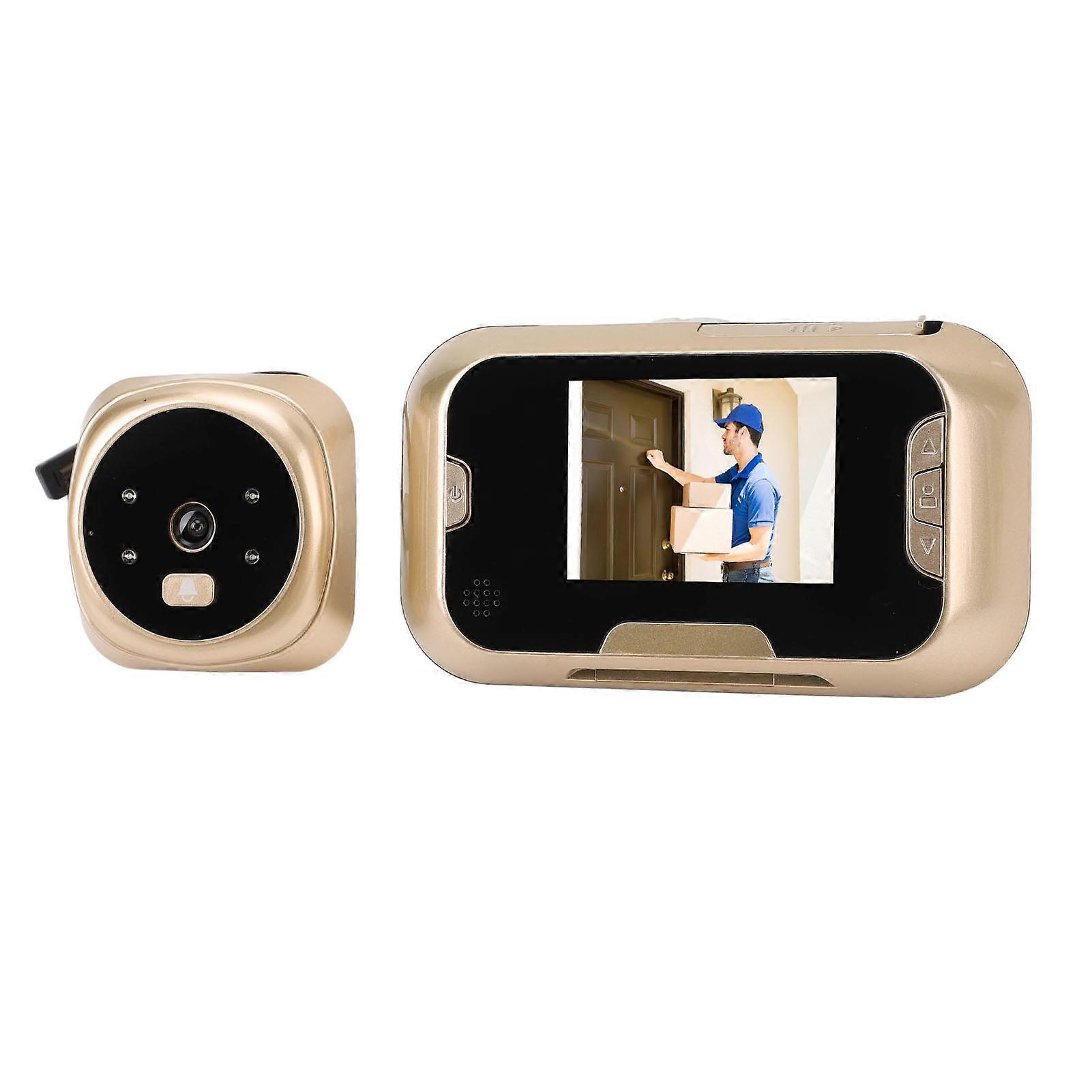 Smart Door Viewer 3" Screen Video Intercom Night Vision 32GB