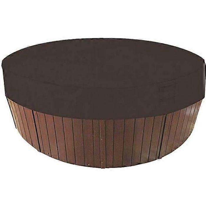 Round Spa Cover, 100% UV Waterproof and Weatherproof Round Spa Cover (200*30cm),005