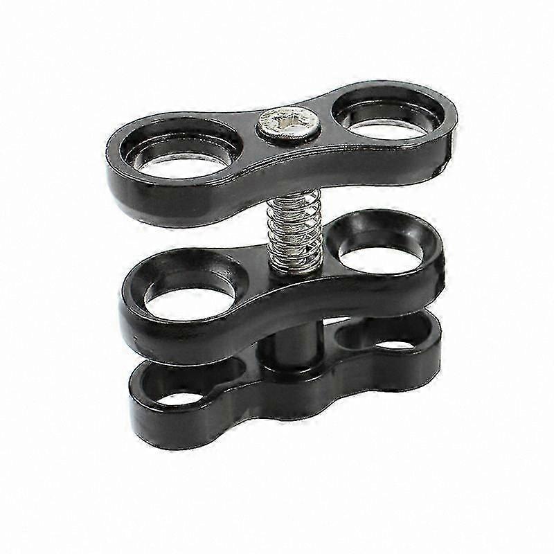 Underwater Camera Mounting Ball Clamp for Light Arm System (1pc, Black)