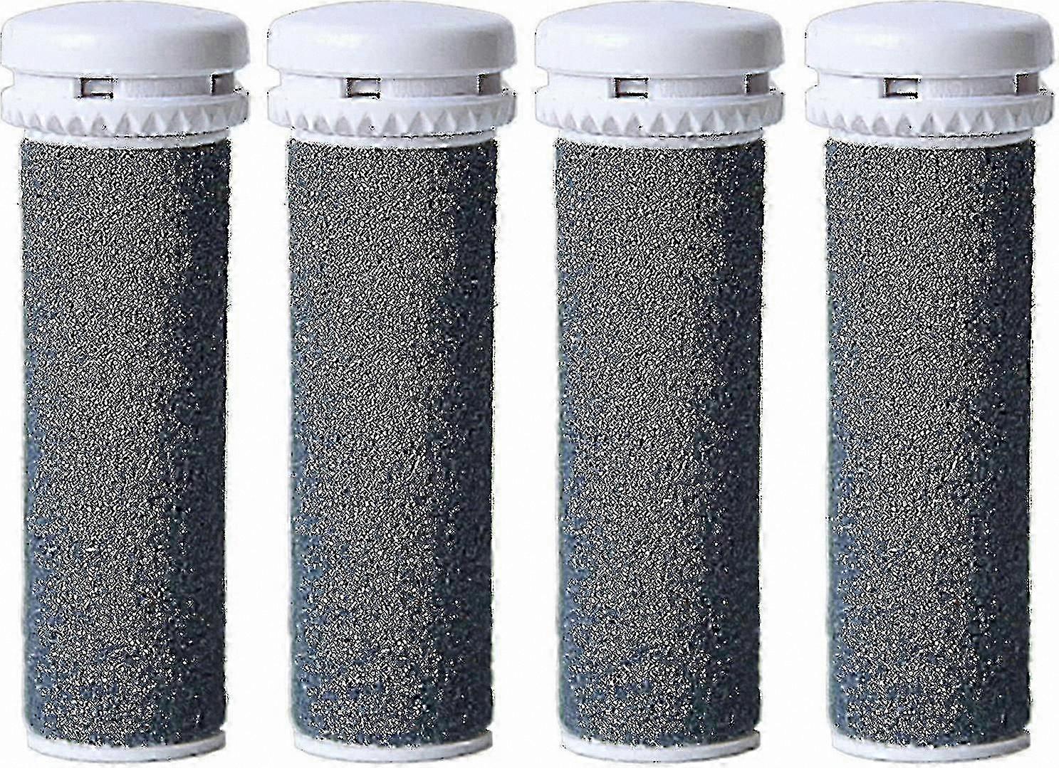 4-Pack Extra Coarse Rollers for Callus Removal, Compatible with Micro Pedi Devices