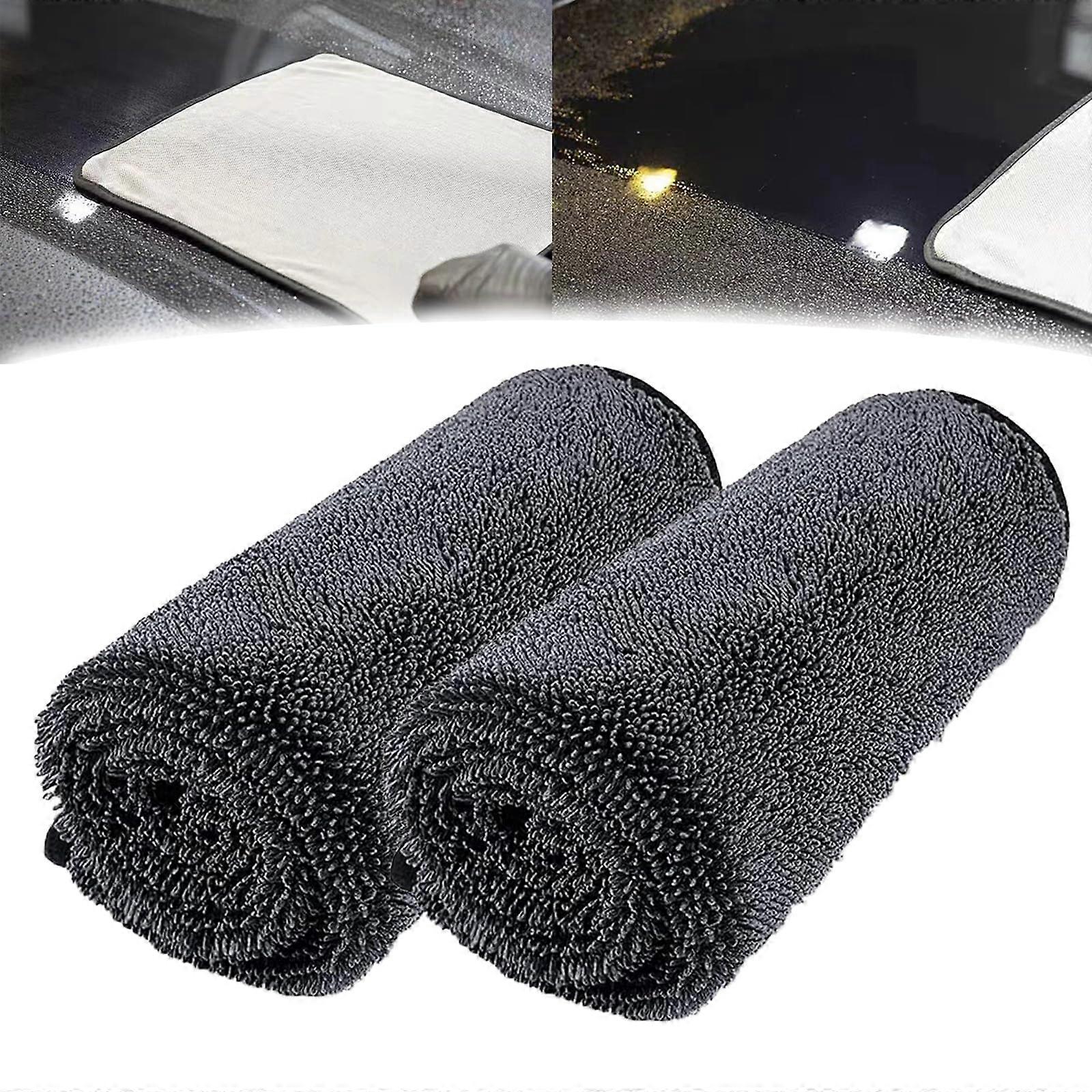 21 Pcs Magic Dry TwistWeave Microfiber Car Towel With 600 GSM, Streak, QuickDry, ScratchSafe, MultiSize D Set