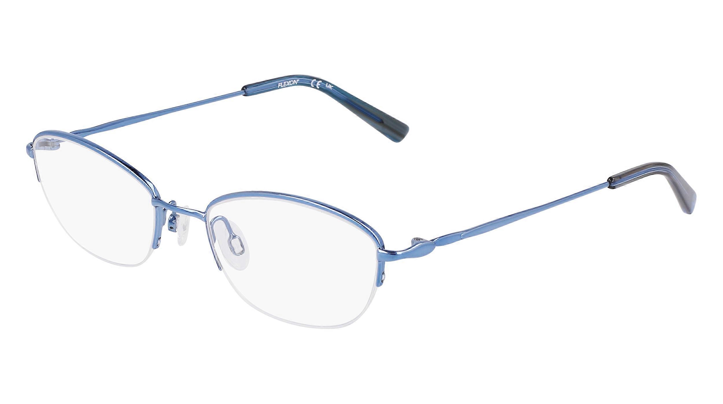 Eyewear Frames FLEXON FLEXON W3041 N 455 SHINY SLATE BLUE 49/18/135 FEMALE