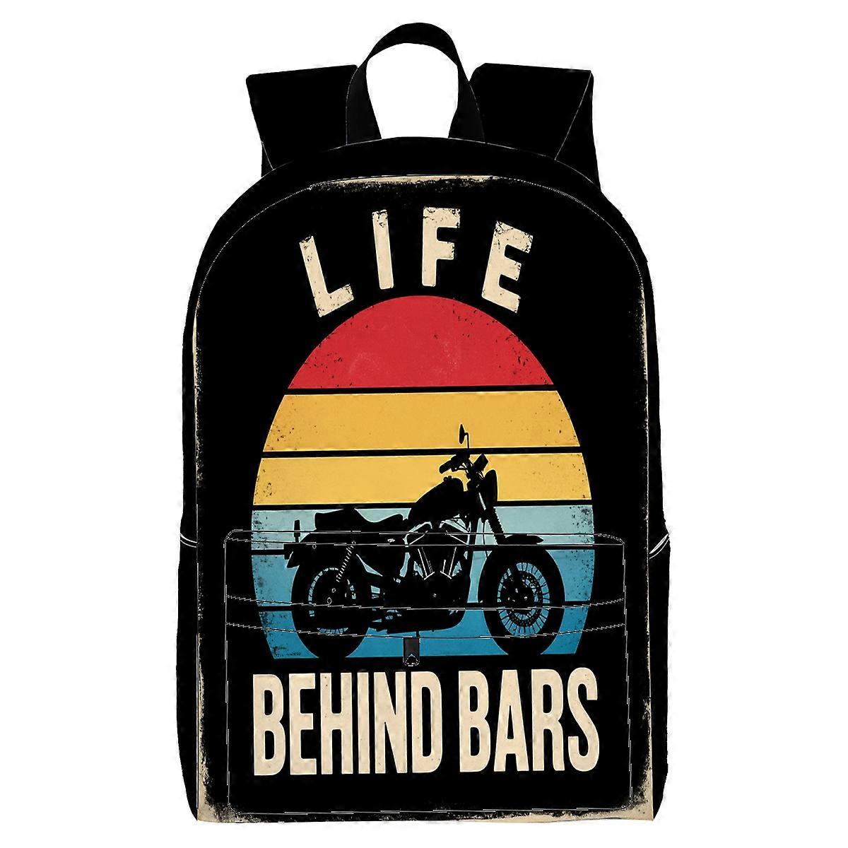 Travel Laptop Backpack, Fits 15.6 Inch Notebook, Durable Daypack with Multiple Compartments for Students Business Work U2097