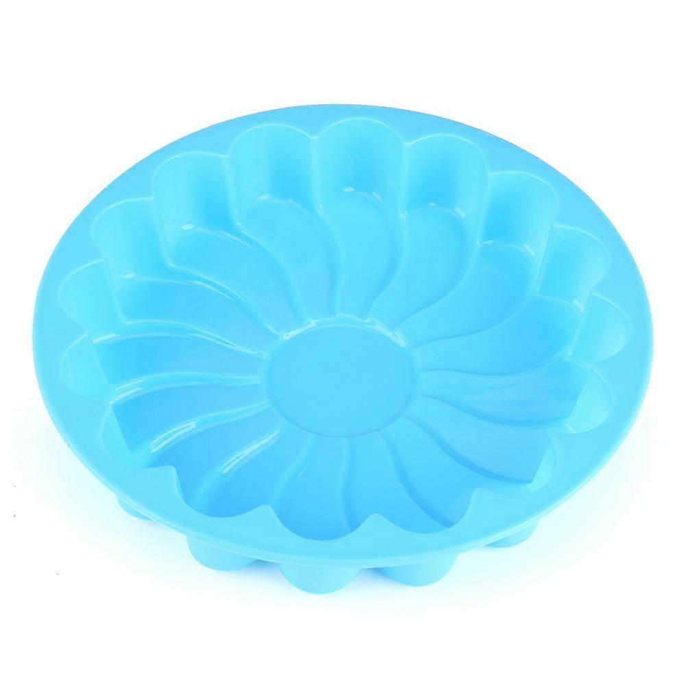 Round Flower Silicone Mold Cake Bread Chocolate Mousse DIY Baking Tools