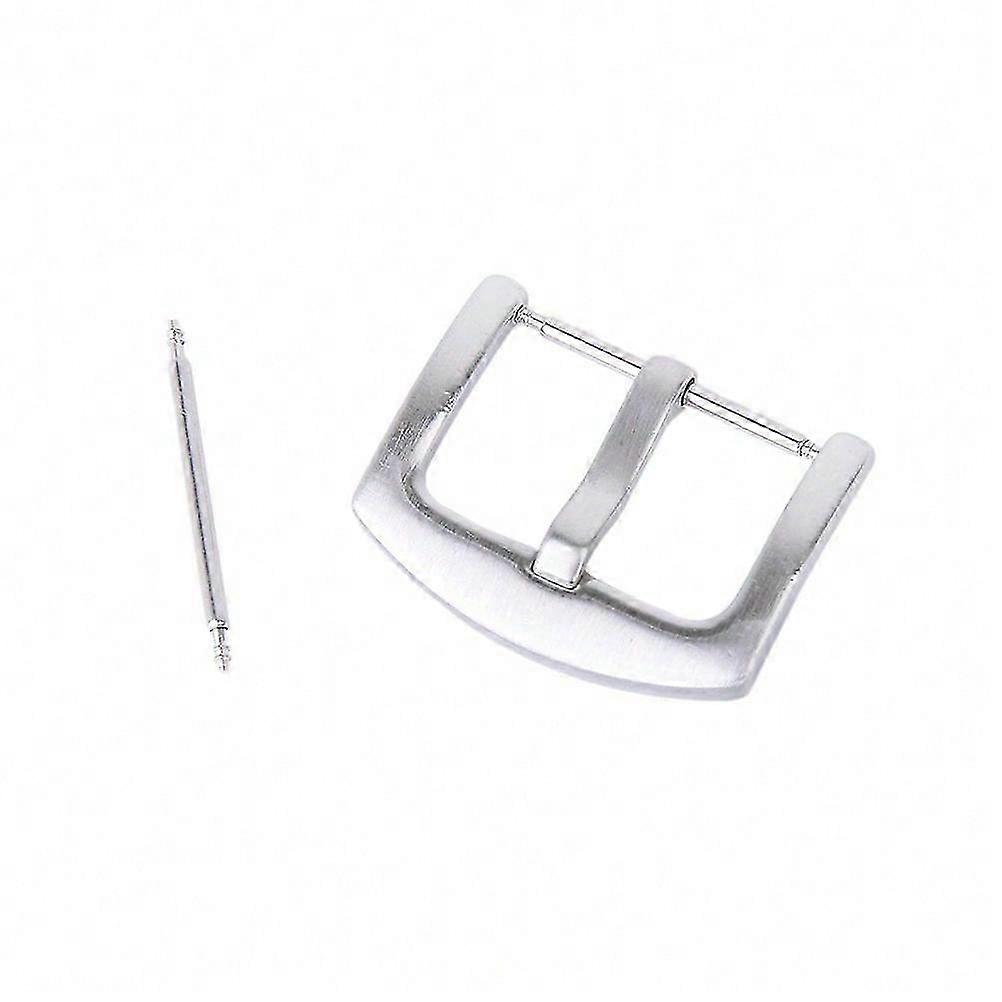 Buckle Clasp Watch Strap Metal Parts Four Pin Buckle Silver 22mm Easy Quick Release 1Pack