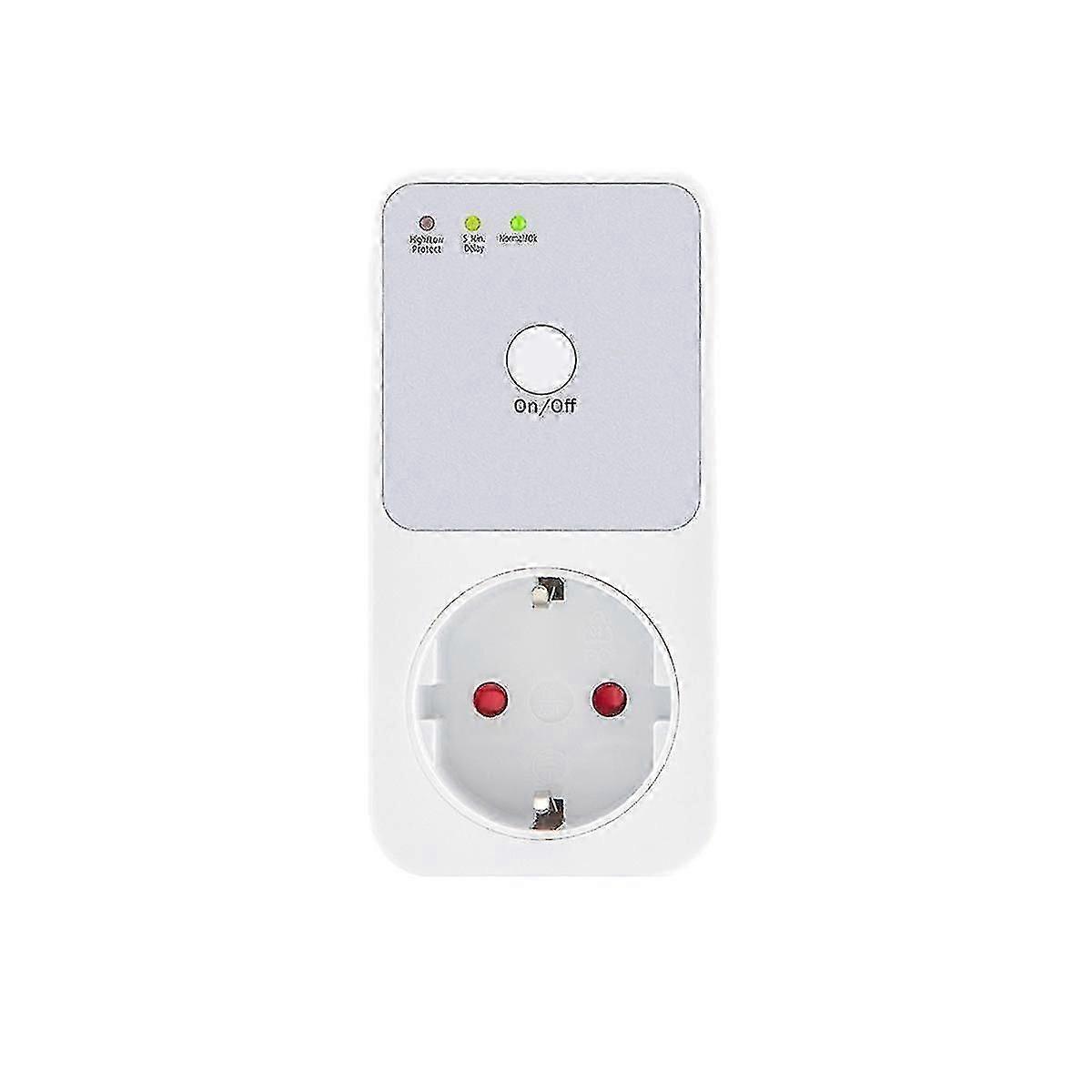 Automatic Voltage Protector Socket Switcher Power Surge Safe Protector Socket Voltage Safe Refriger