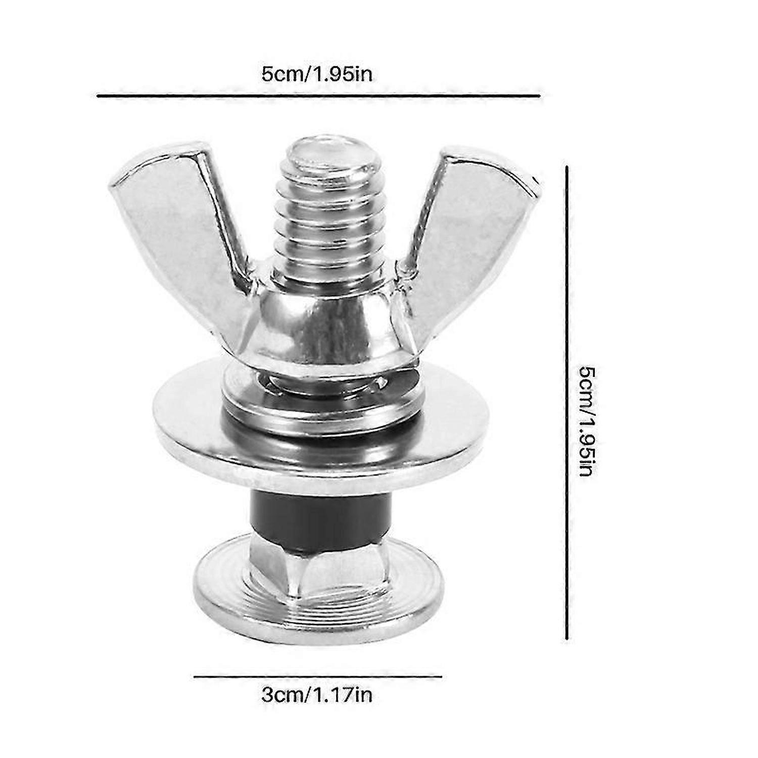 2Pcs Butterfly Backplate Wing Nuts for Underwater Scuba Diving BCD