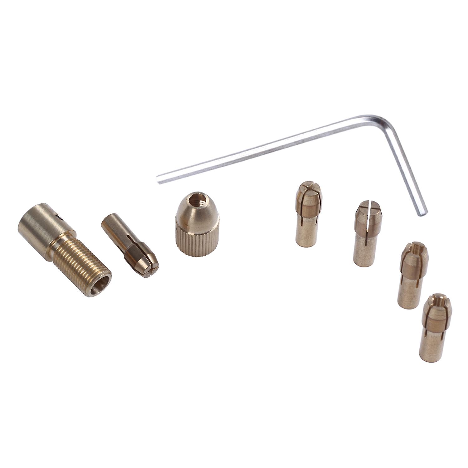 8-Piece 0.5-3mm Drill Chuck Collets Quick Chuck for Mini