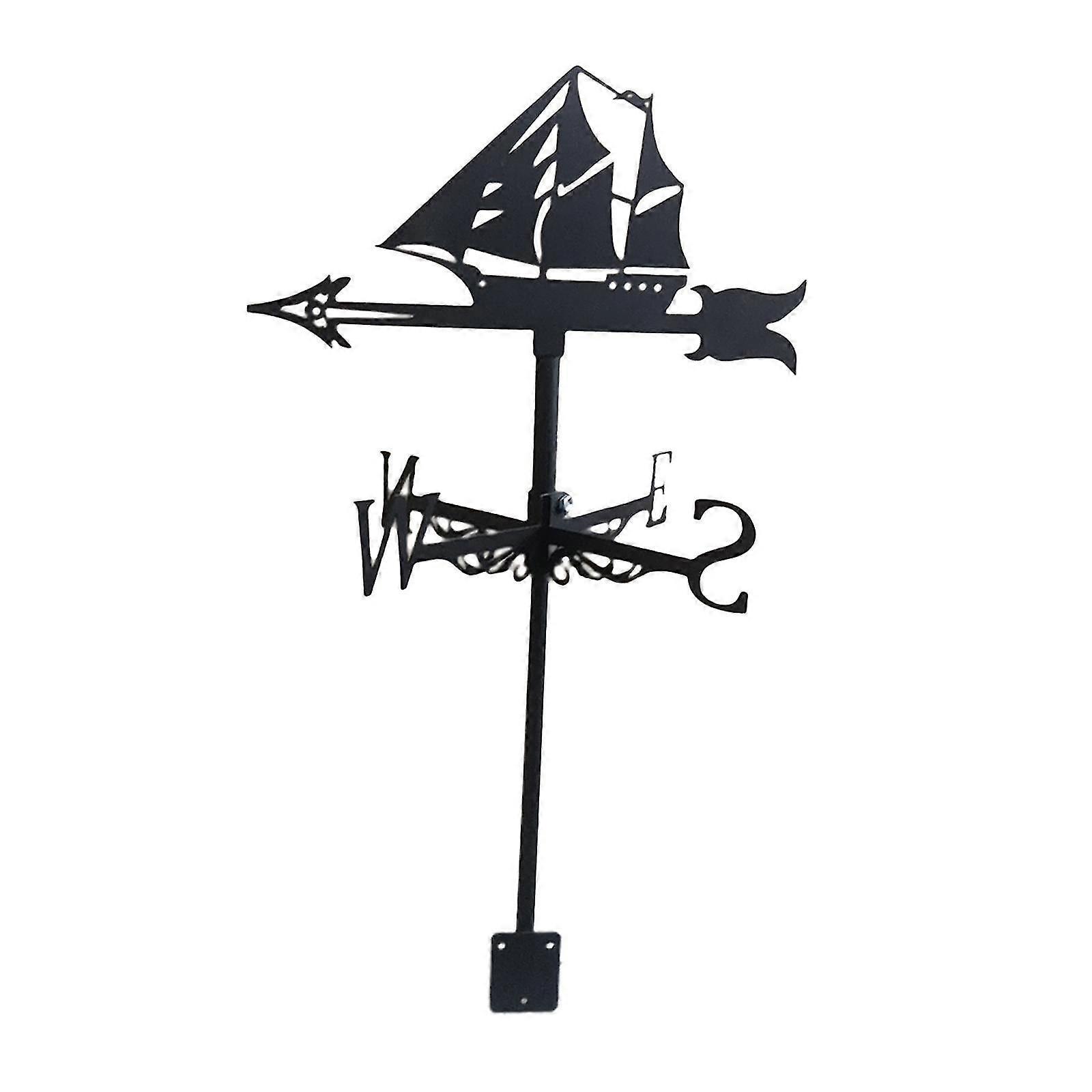 Wind Vane Wind Direction Indicator Farm Yard Decorations Sailboat