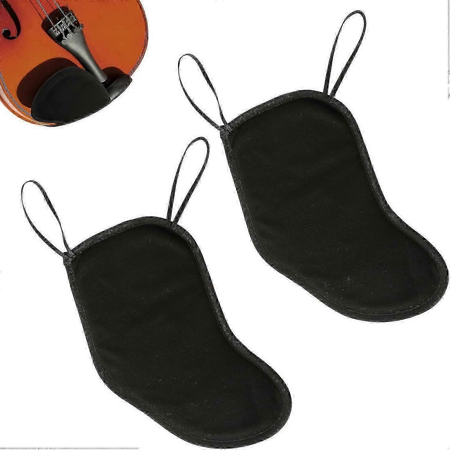 Shoulder Rest for Violin 3/4 4/4 Size, 2 Pieces Violin Chinrest Violin Accessories for Beginners