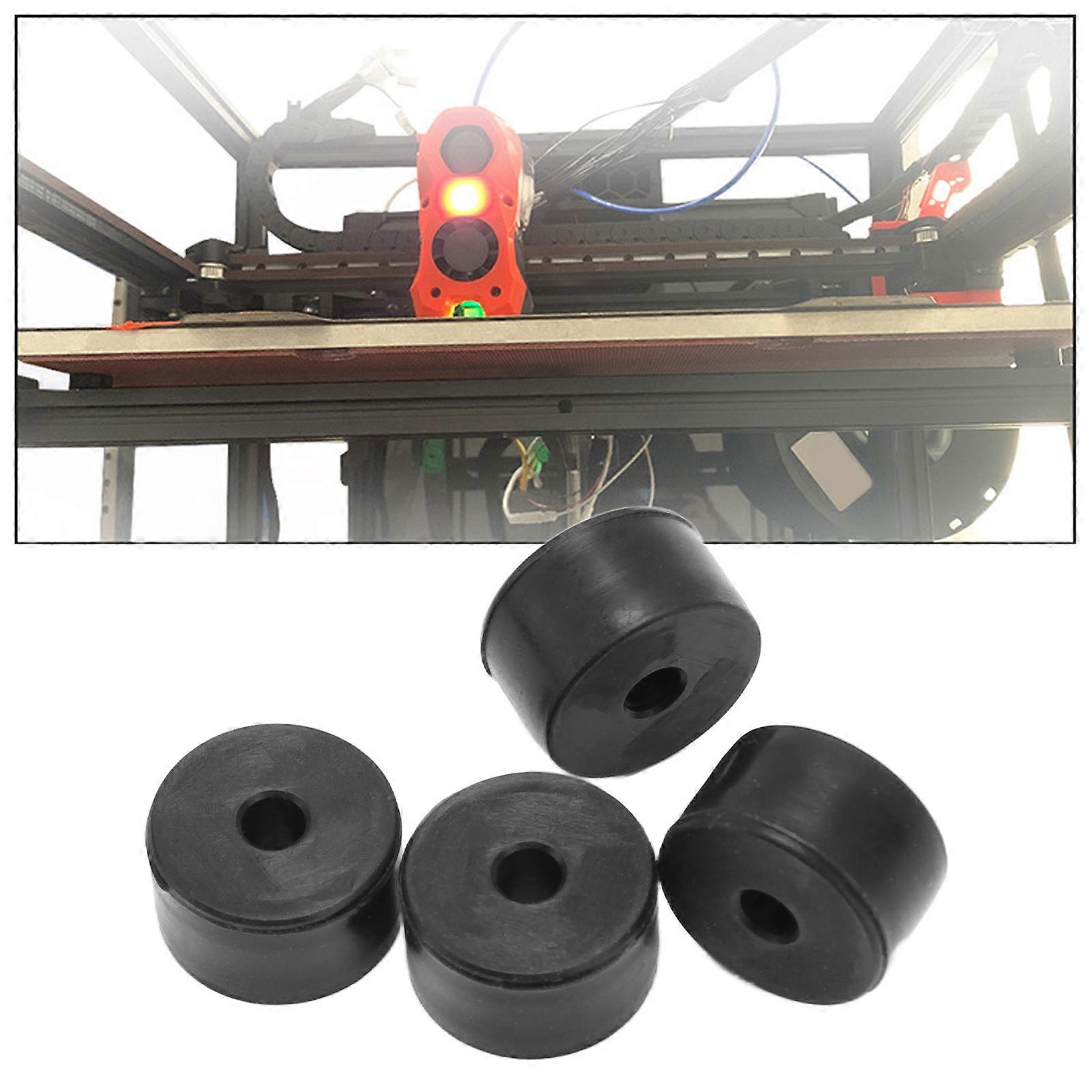 4pcs Lightweight Silicone Hotbed Columns for VORON 2.4 R2 8x14x4mm