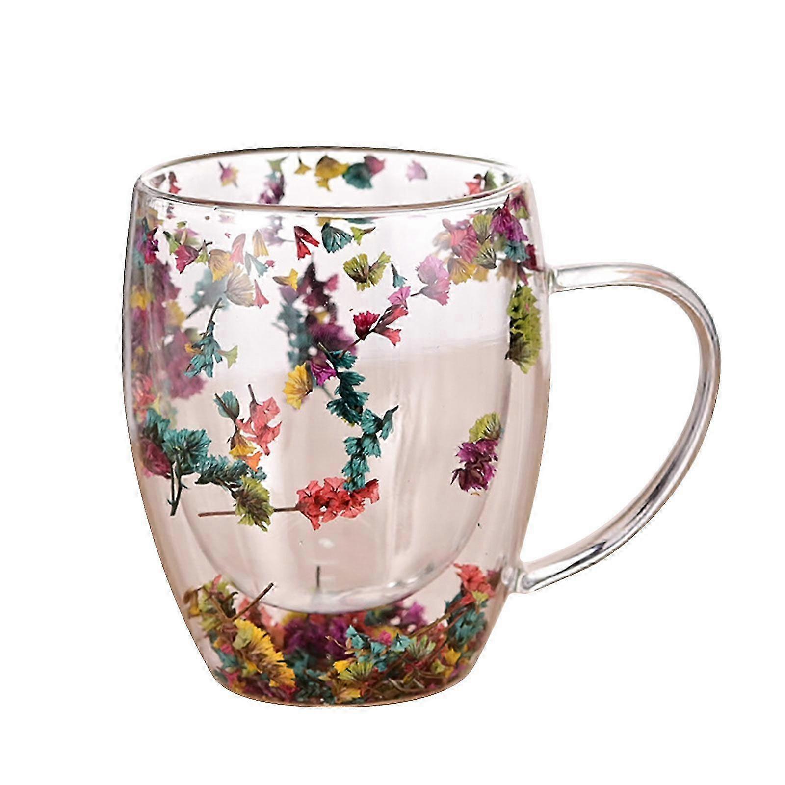 Insulated Double-layer Glass Cup With Handle High Borosilicate Transparent Glass Cup Hot And Cold Water Cup Coffee Cup Practical 2025