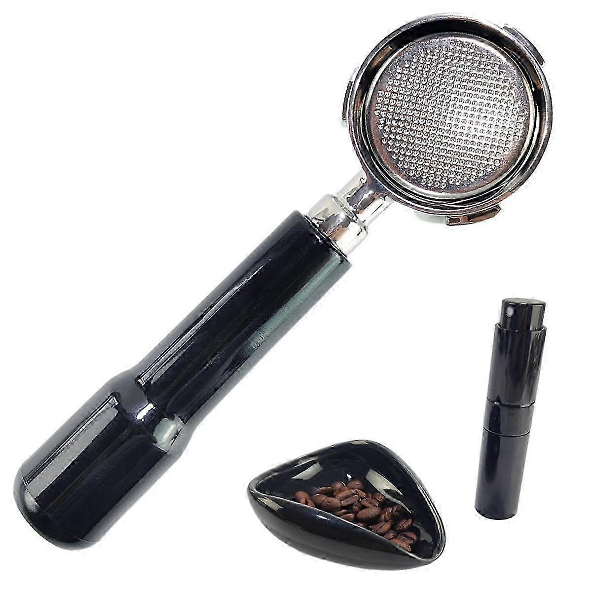 51 mm Espresso bunnløst bærbart filter, Espressomaskintilbehør, Profesjonelle kaffebønner Doseringskopp Kaffe hwy