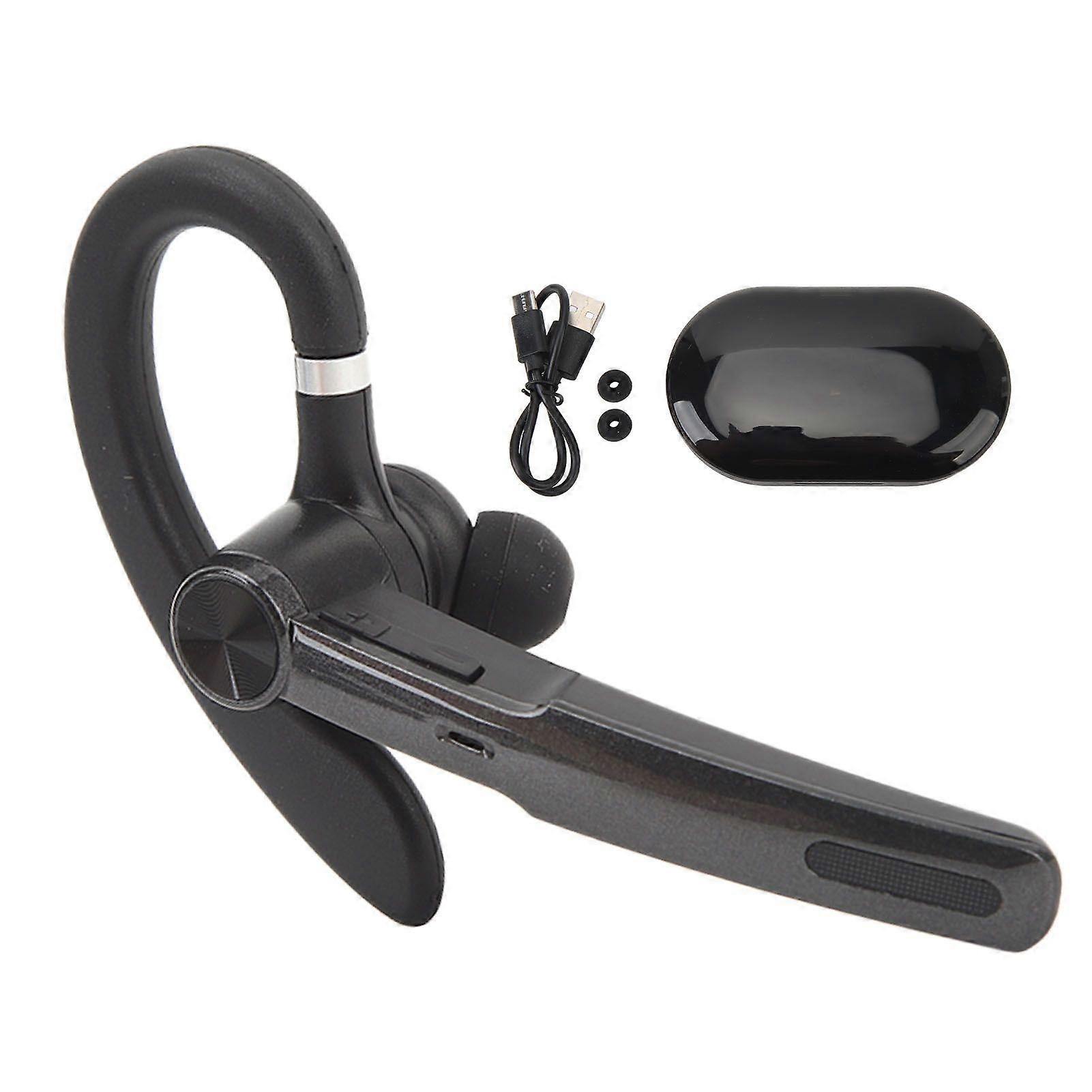 Bluetooth Earpiece Noise Reduction Digital Power Display Wireless Business Headphone with Charging Case for Sports