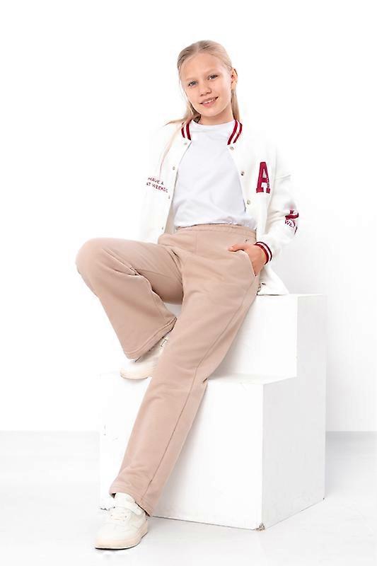 Pants – Girls' Palazzo Cotton Blend, Flared & Comfortable,, Winter, HC 6437-104