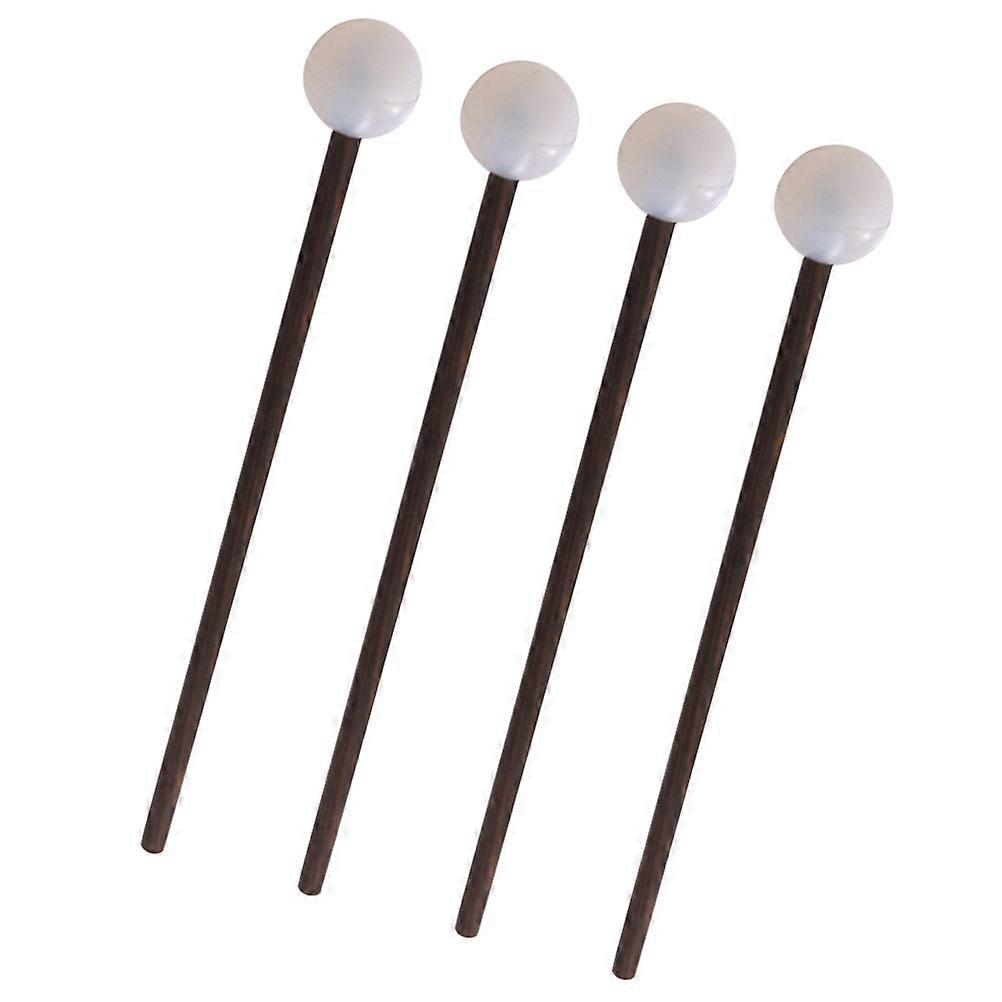 Musical Instrument Mallets Tongue Drum Performance Drumsticks 4Pairs